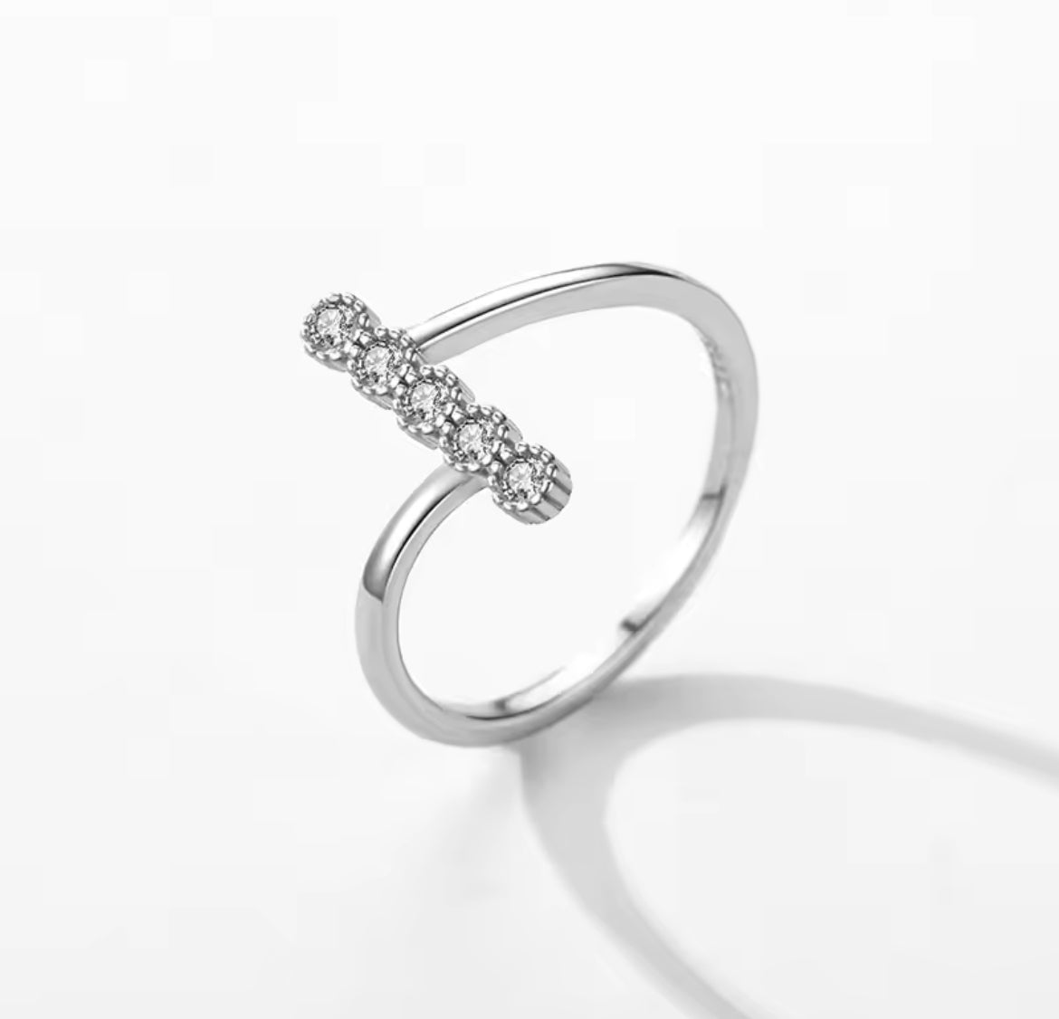 Anillo de Plata 925, con Zirconias