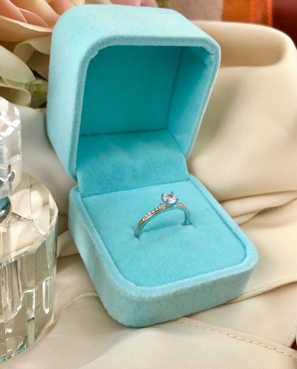 Anillo de Plata 925 con Oro Rosa