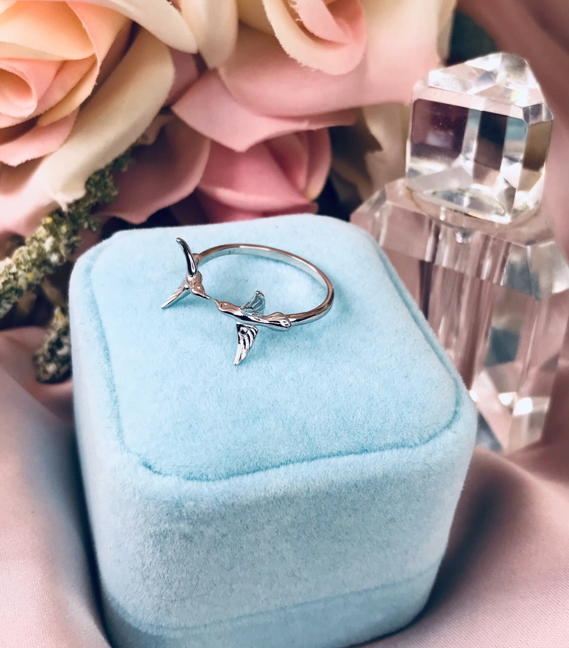 Anillo de Plata Ajustable al Dedo
