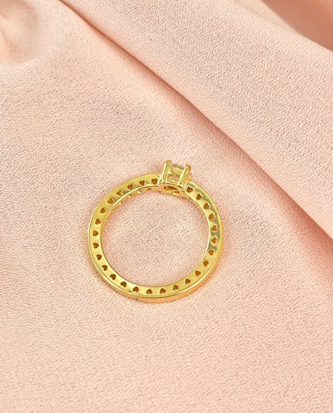 Anillo en Chapa de Oro 18k