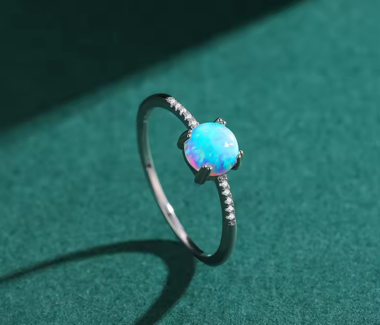 Anillo de Plata 925 con Opalo