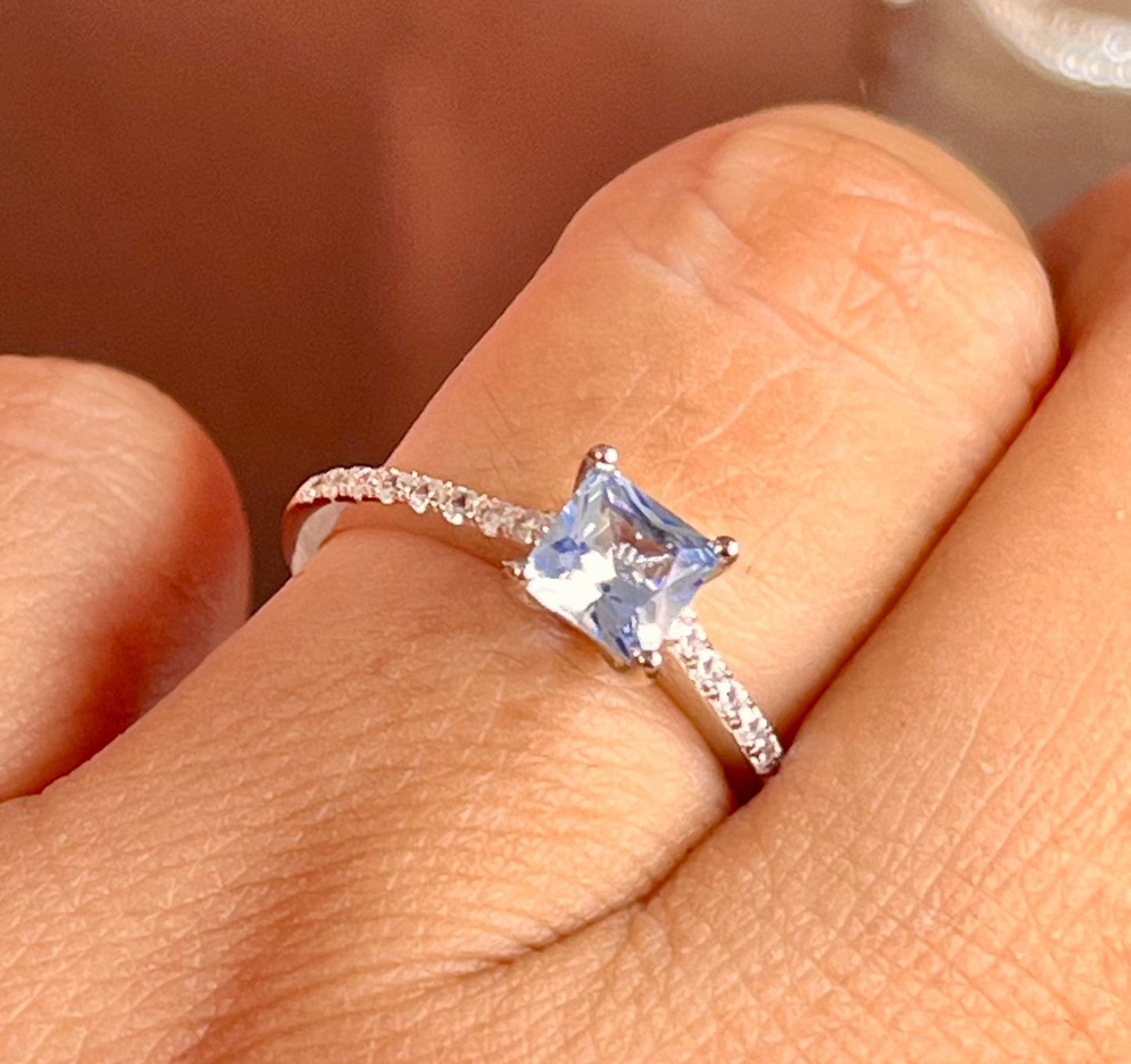 Anillo de Plata 925 con Nano Topacio