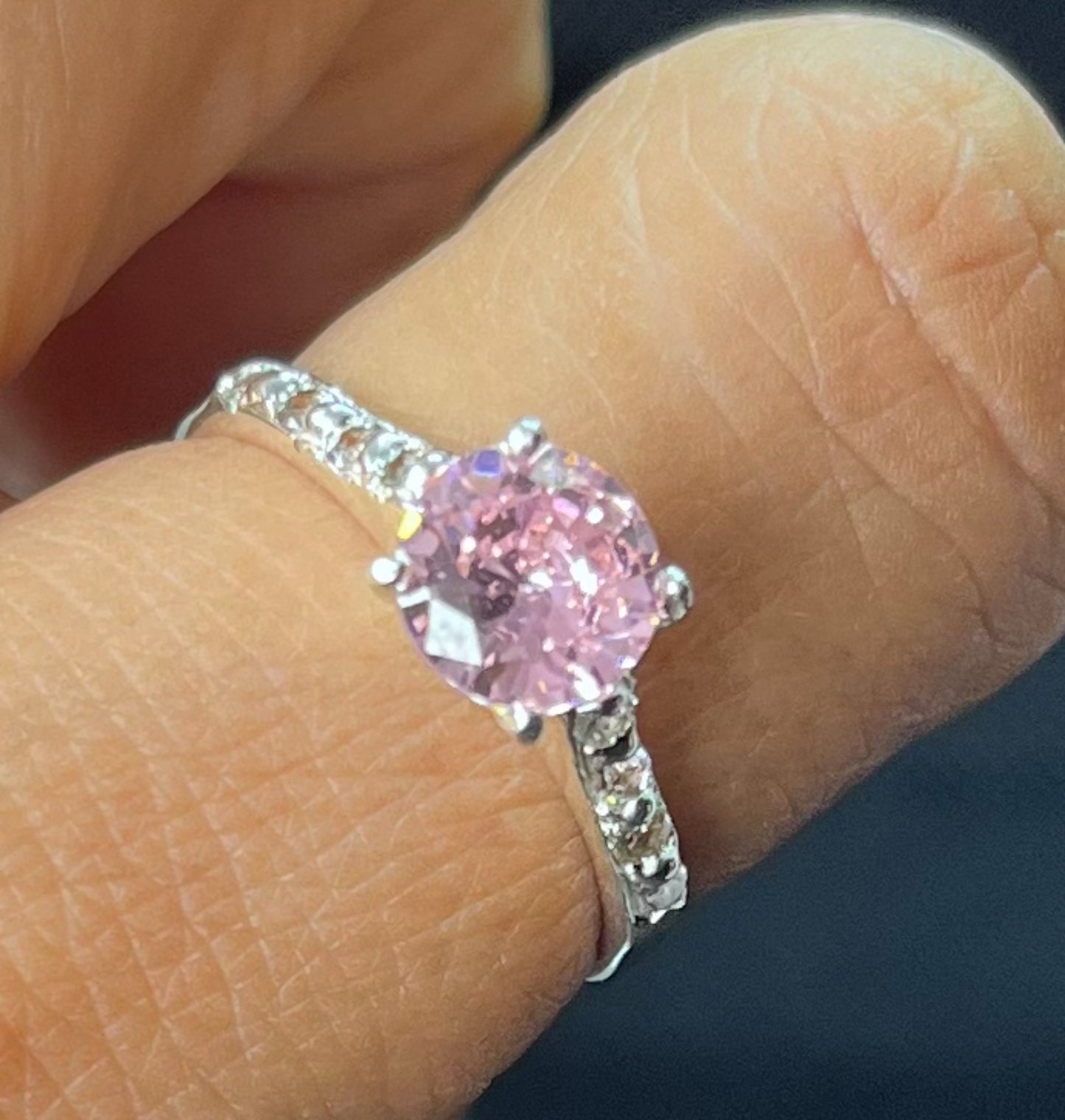 Anillo de Plata 925 con Zirconia