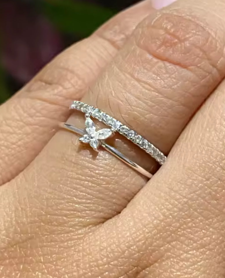 Churumbela de Plata 925 con Zirconias