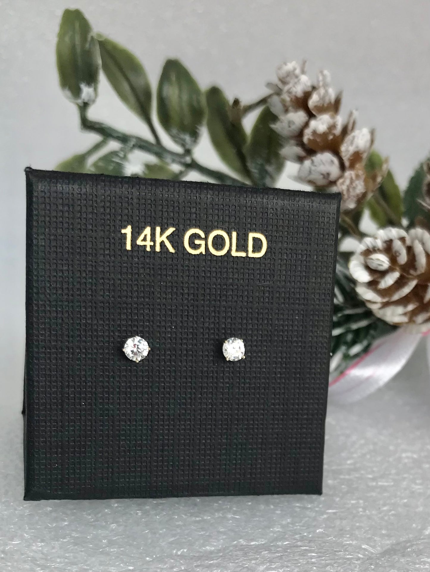 Broqueles de Oro 14k