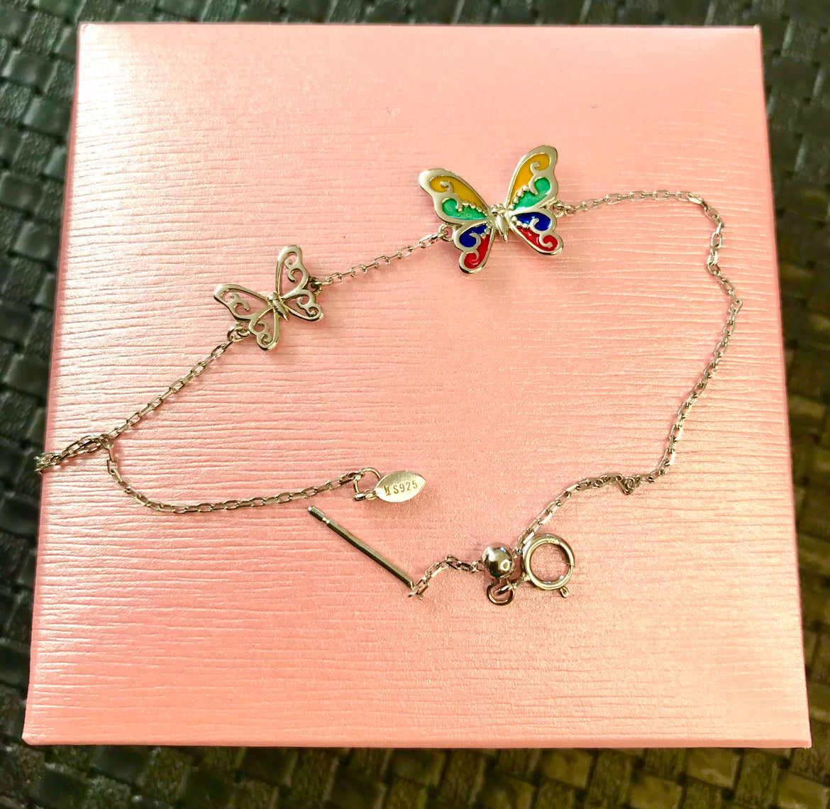 Pulsera de Plata 925 modelo Mariposa