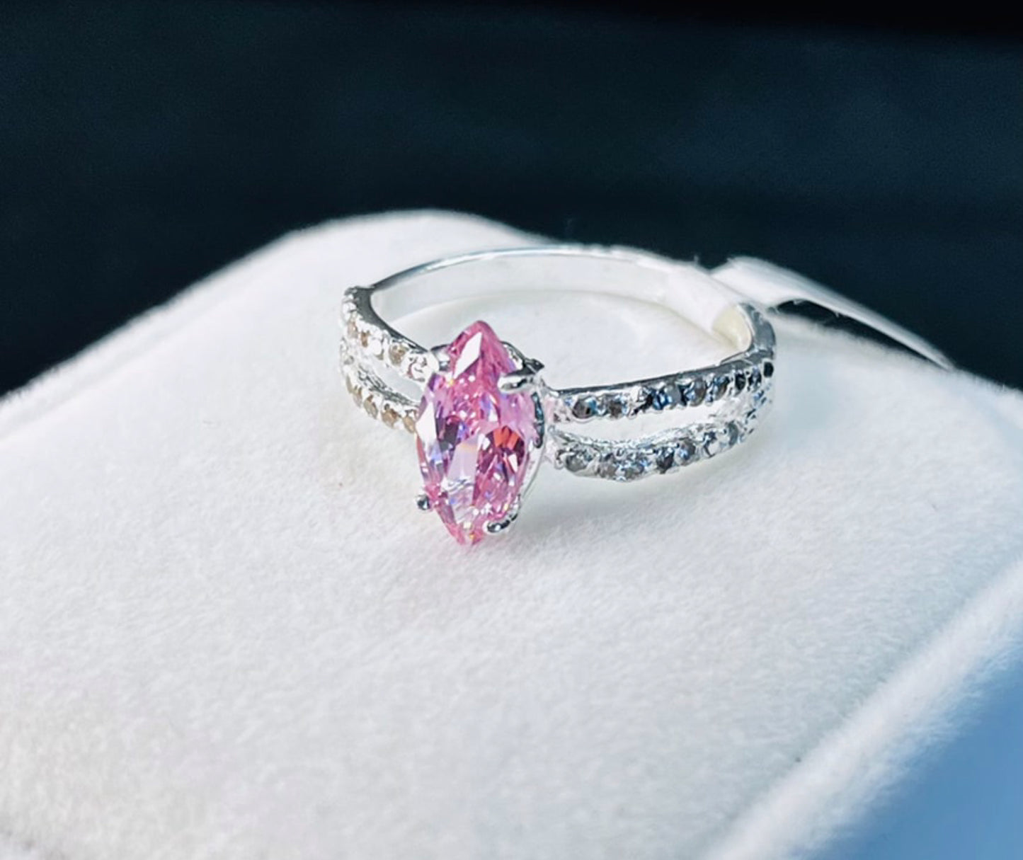 Anillo de Plata 925 corte Marquesa