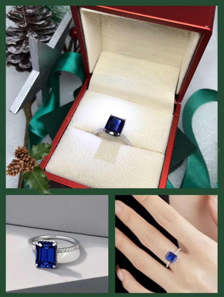 Anillo de Plata 925 con Zirconias