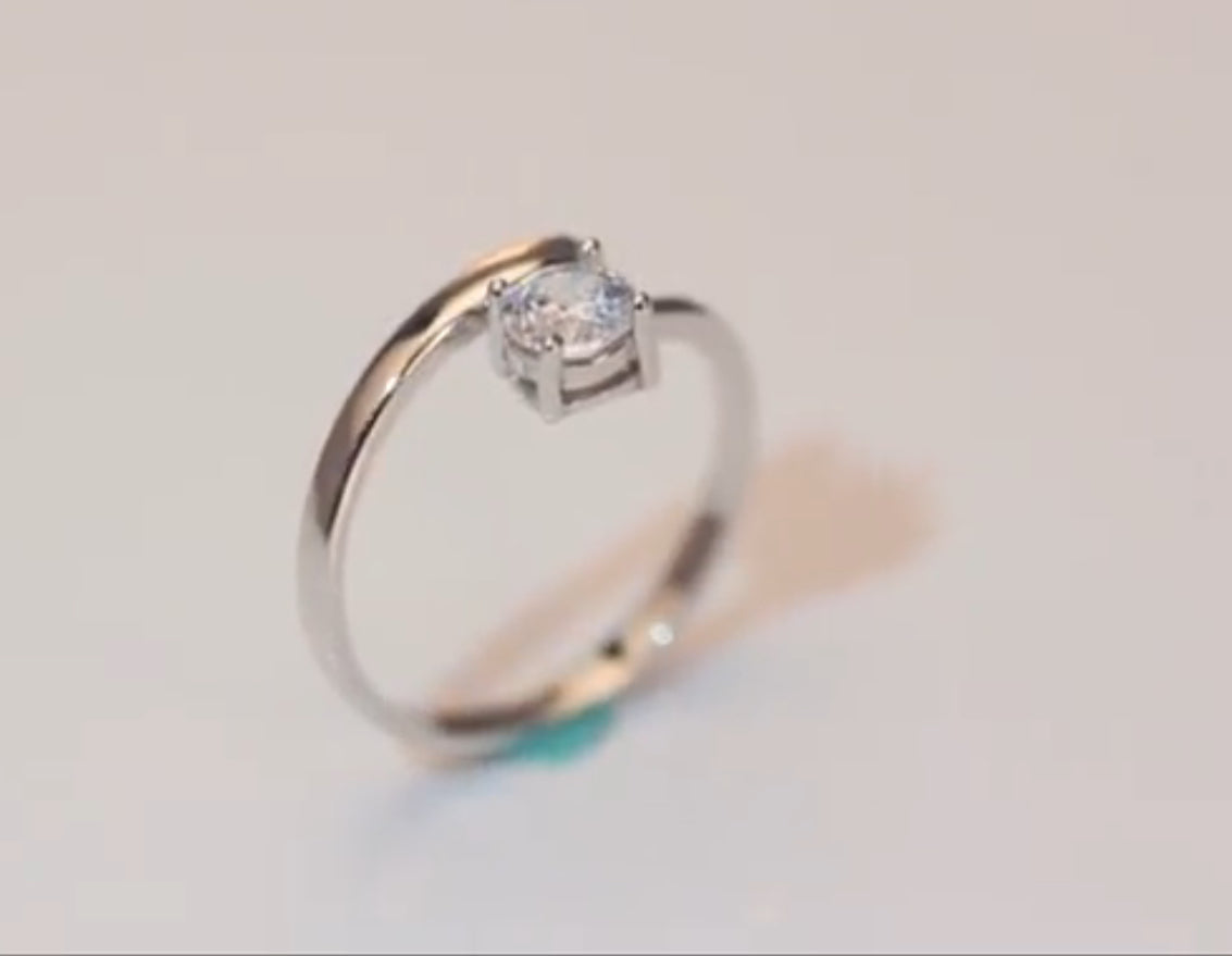 Juego de Anillos de Pareja en Plata 925