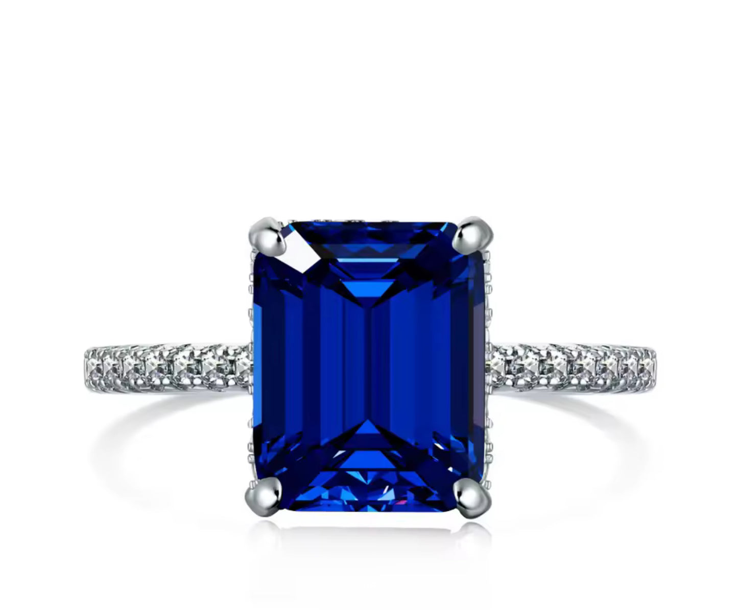 Anillo de Plata 925 con Zirconias