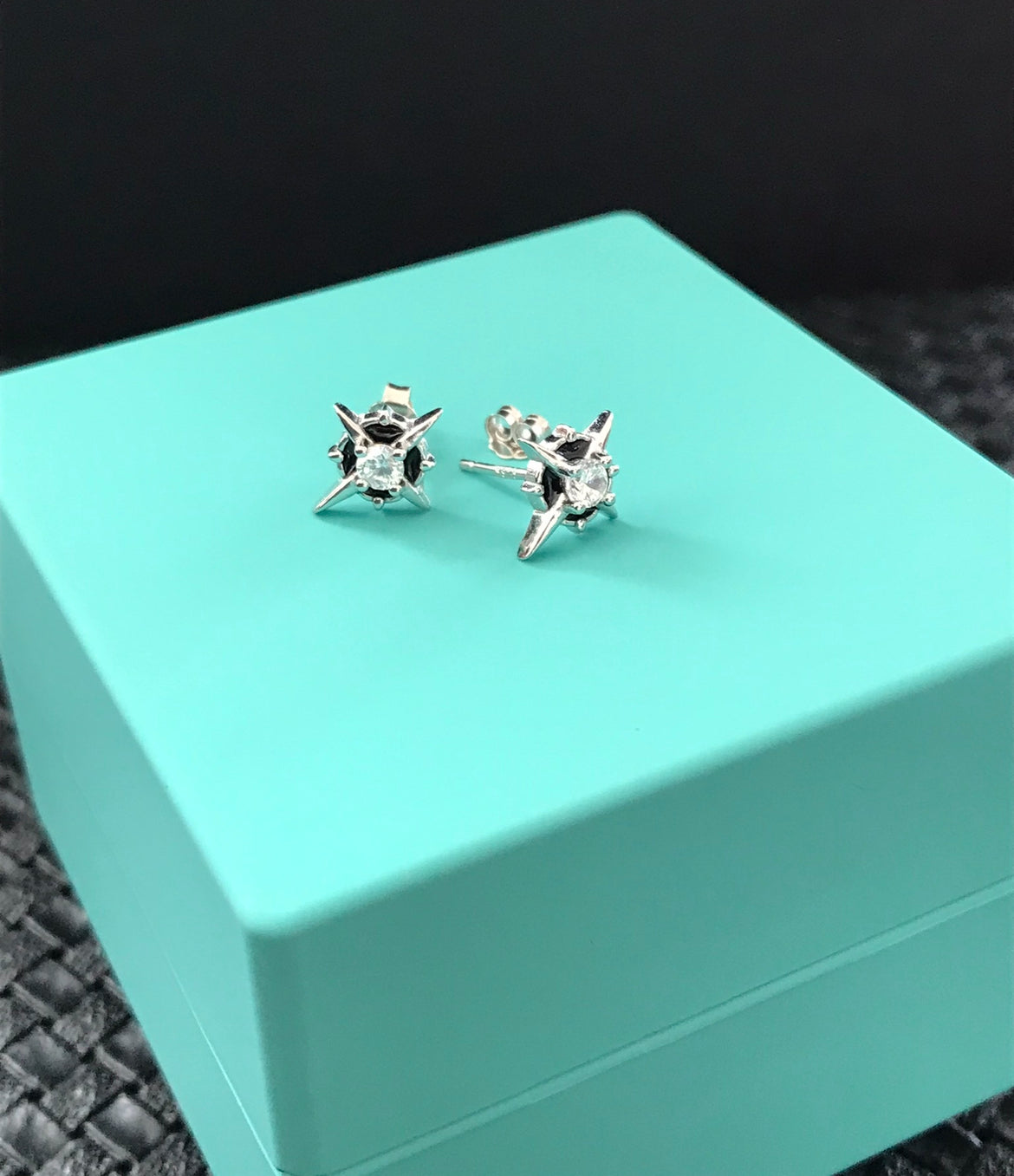 Aretes de Plata 925 con Zirconia
