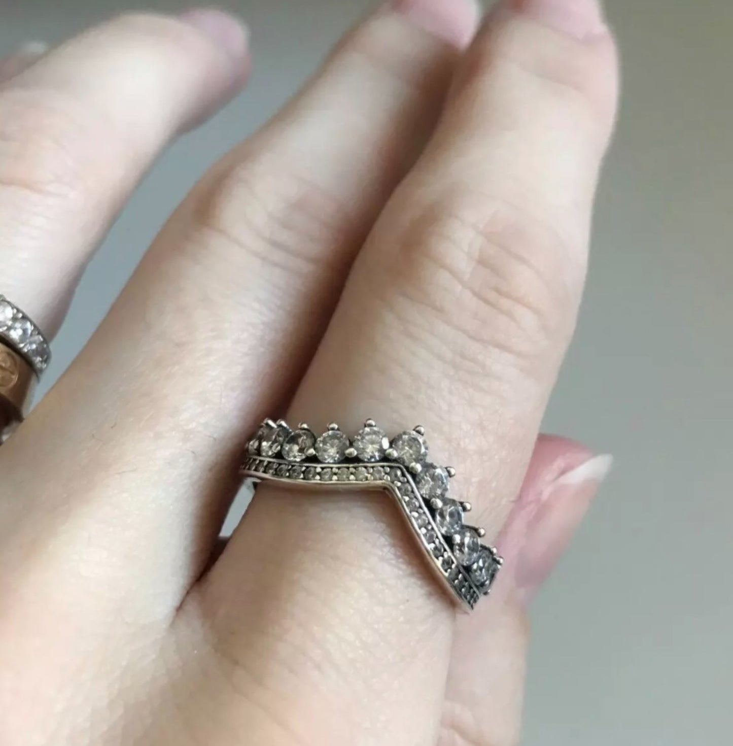 Anillo de Plata 925 con Zirconias