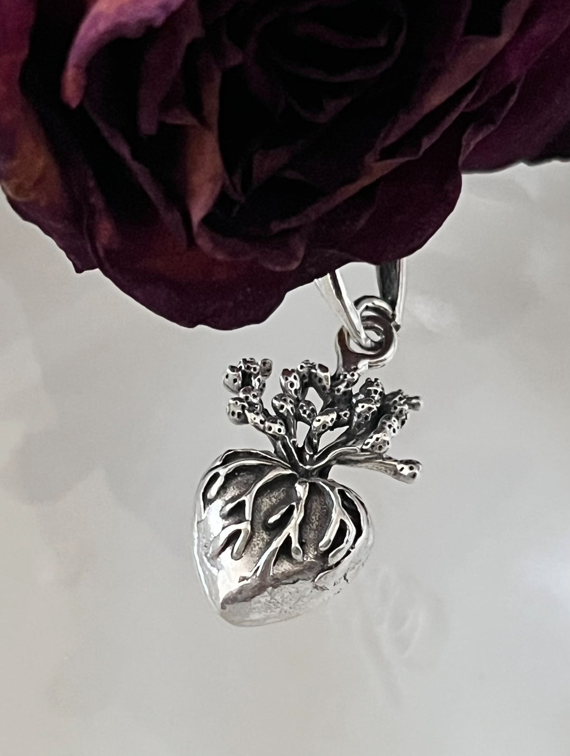 Dije de Plata 925, modelo Corazón