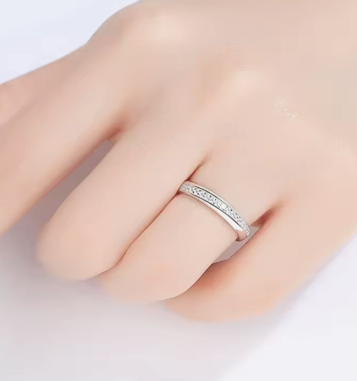 Argolla de Plata 925 con Zirconias