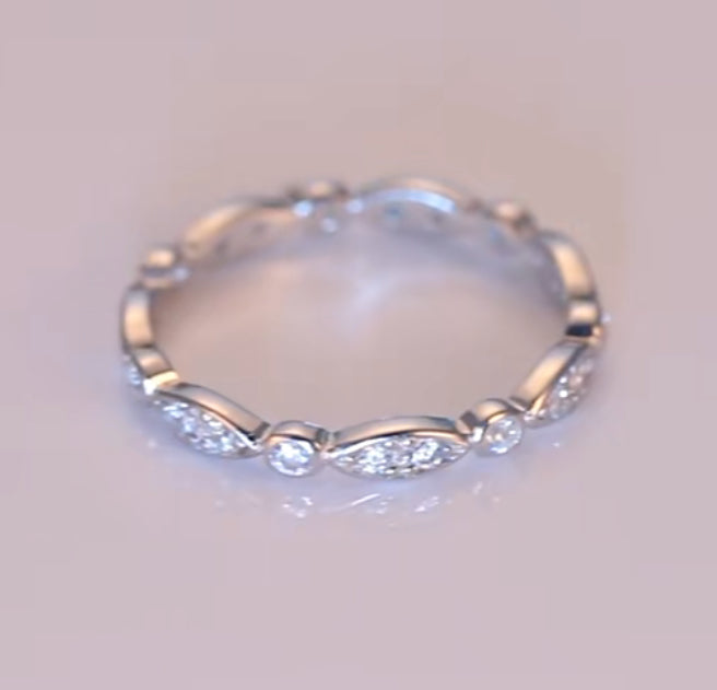 Argolla de Plata 925 con Zirconias