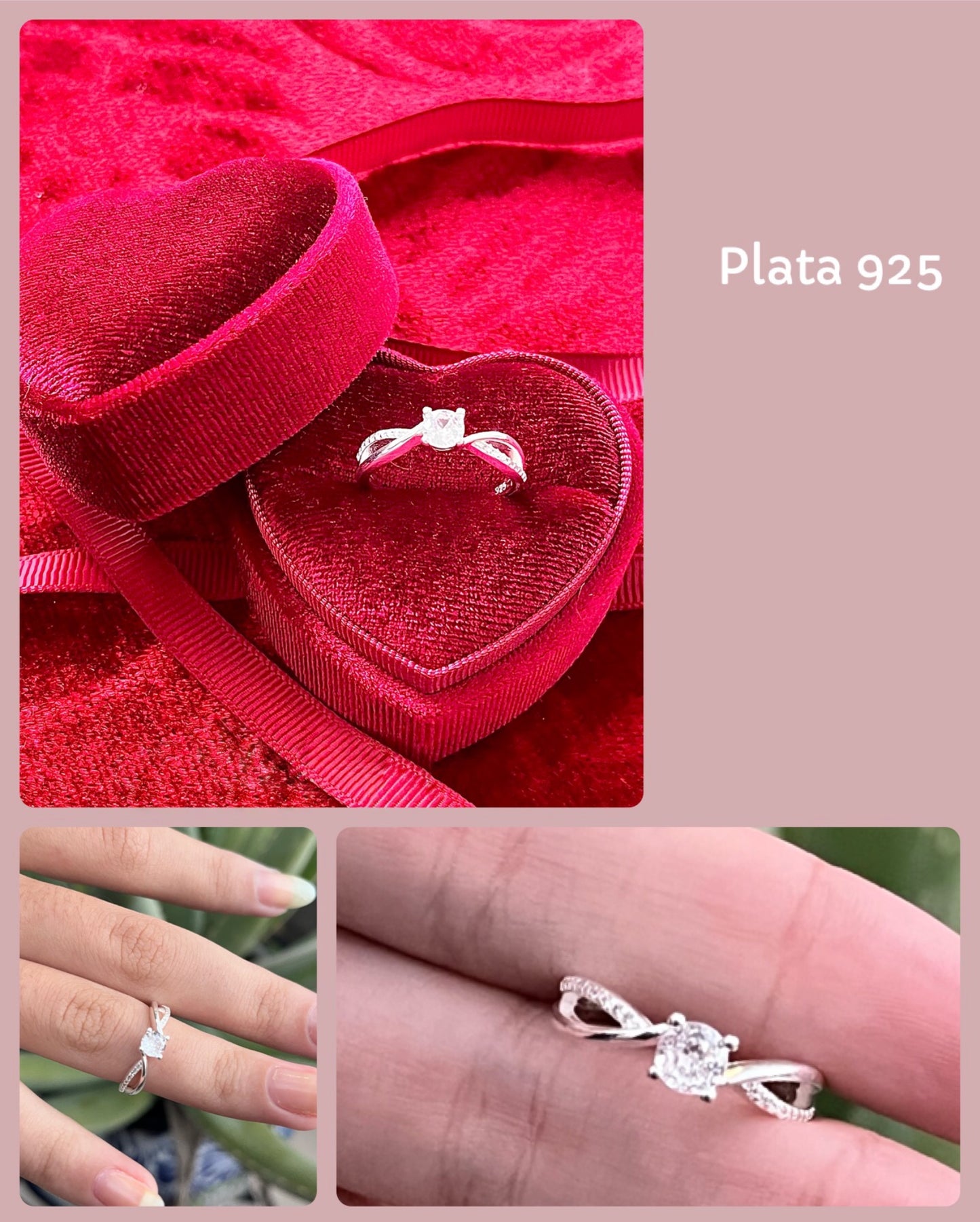 Anillo de Plata 925 Modelo Infinito