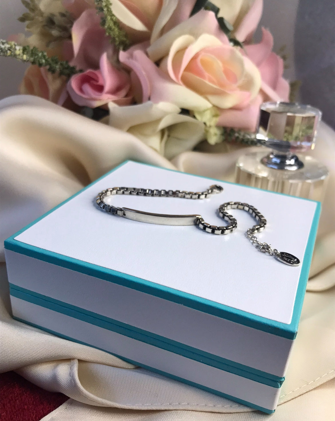 Pulsera de Plata 925 con Placa