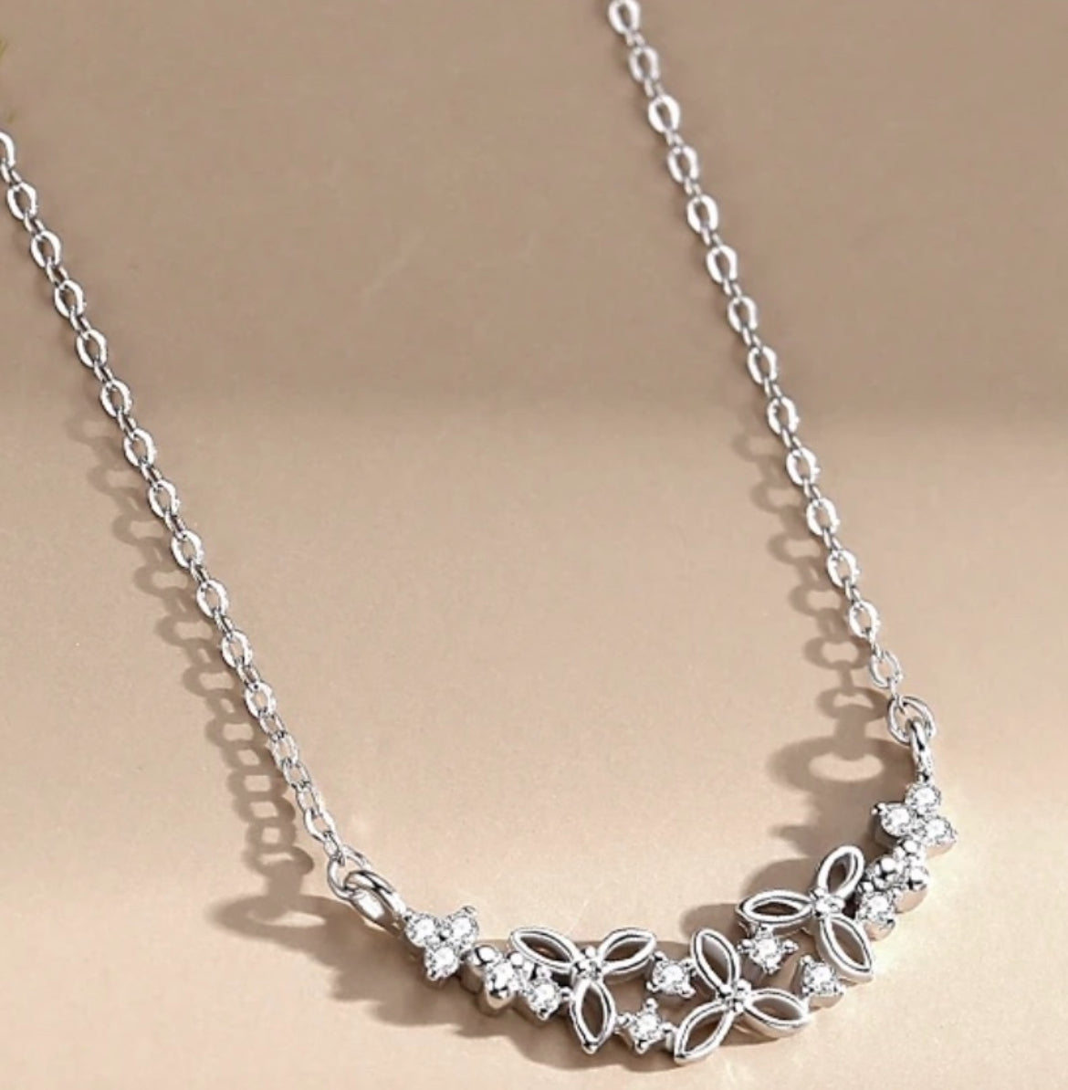 Collar / Gargantilla de Plata 925 con Zirconias