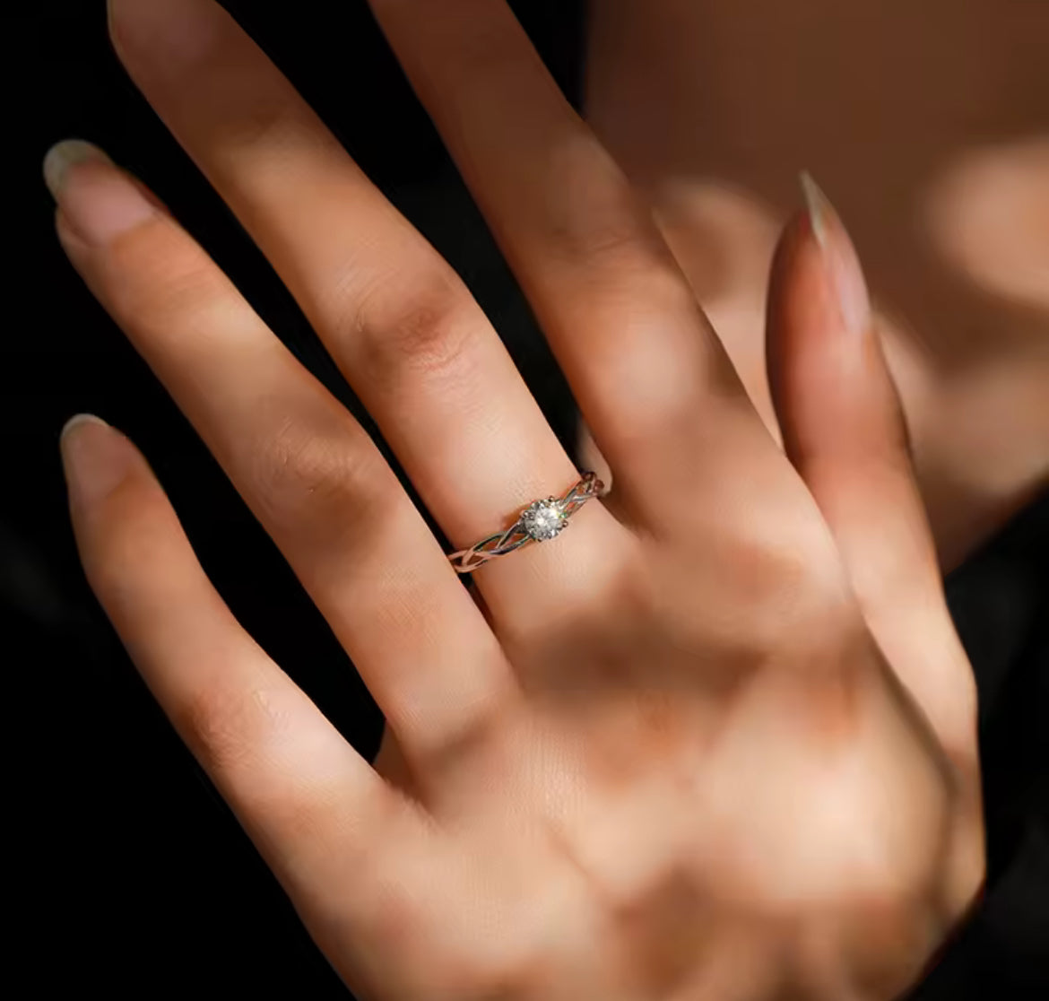 Anillo de Plata 925, modelo Infinito
