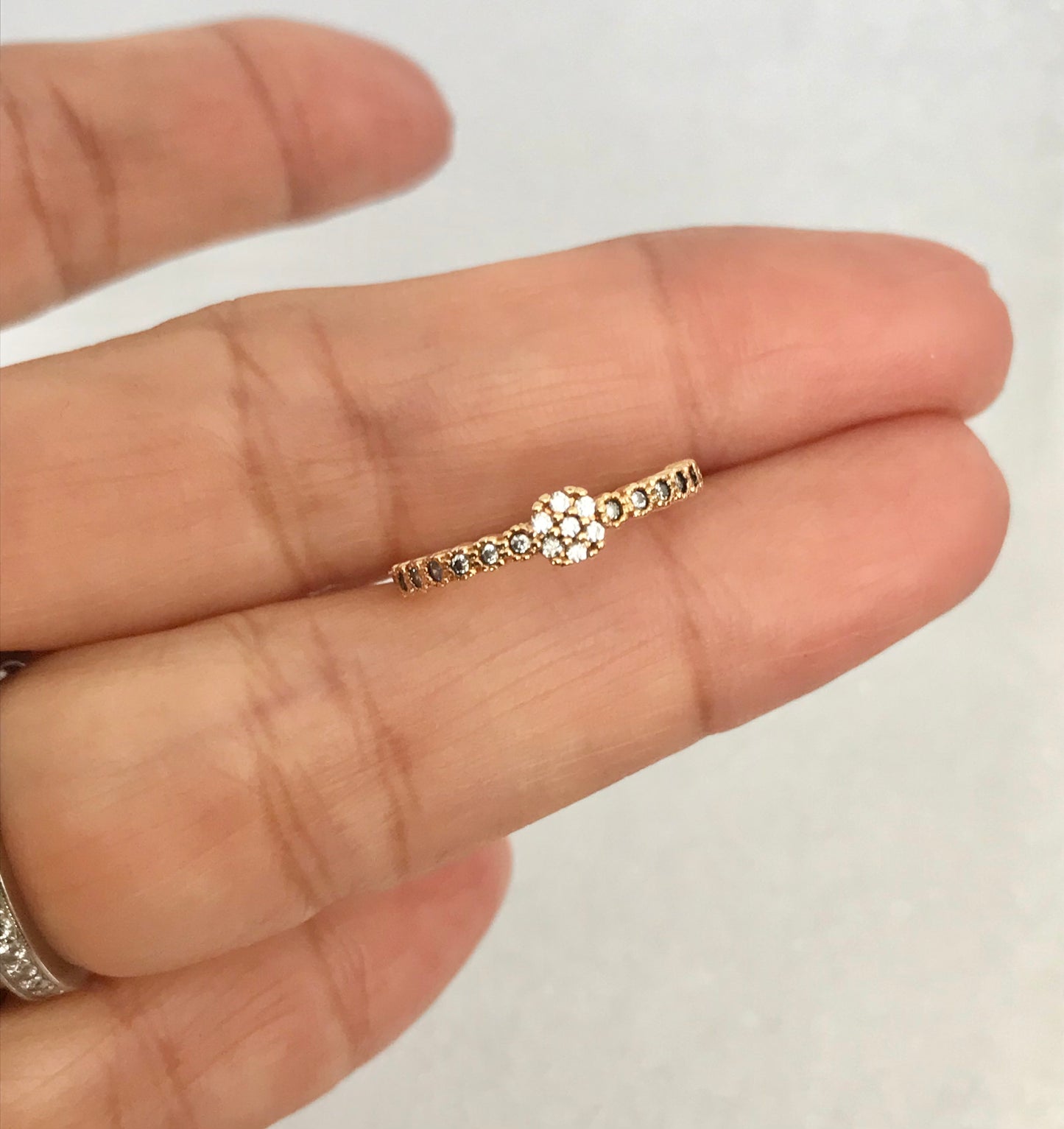 Anillo con Baño de Oro 18k