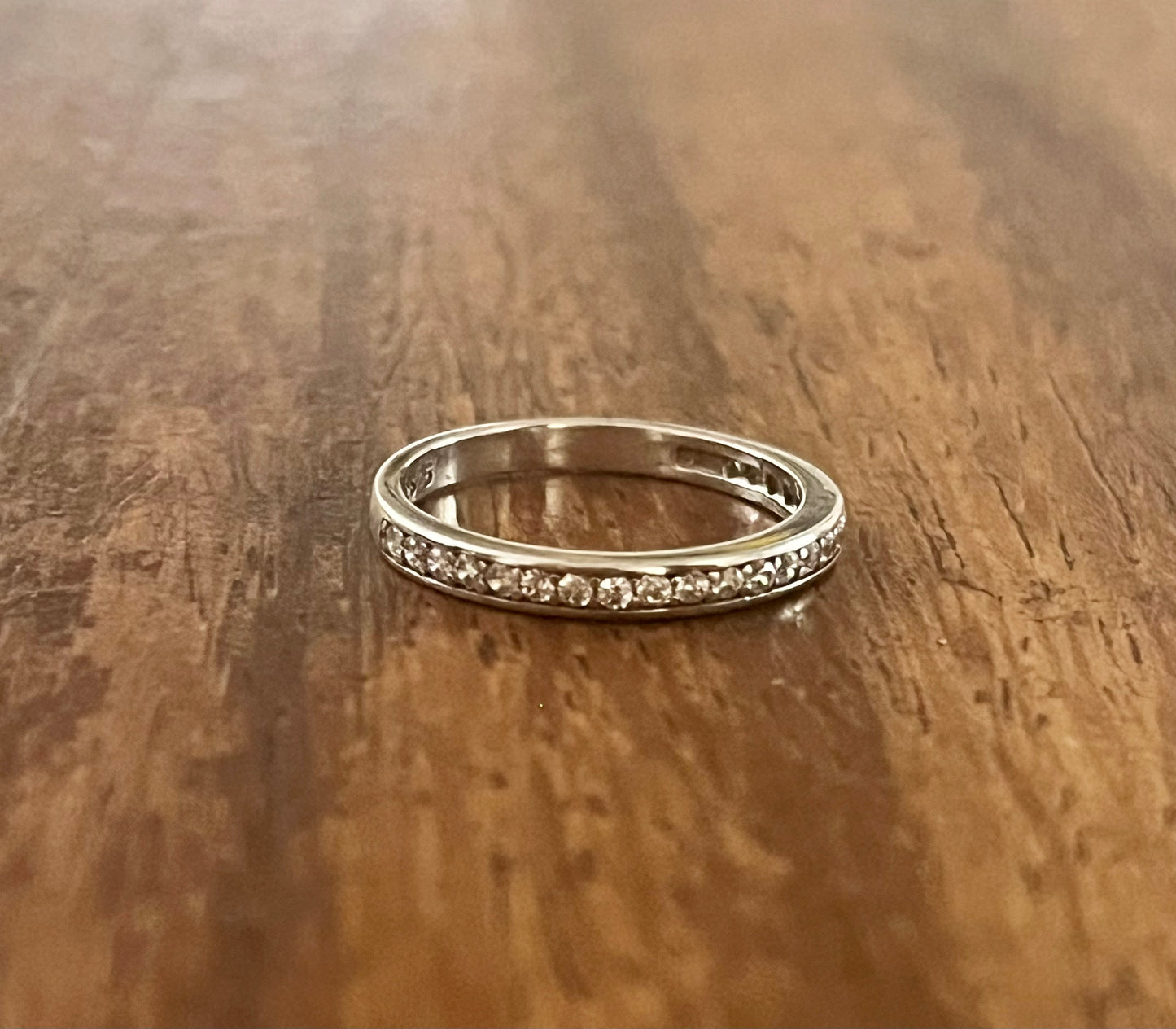 Churumbela (1/2) de Plata 925 con Zirconias