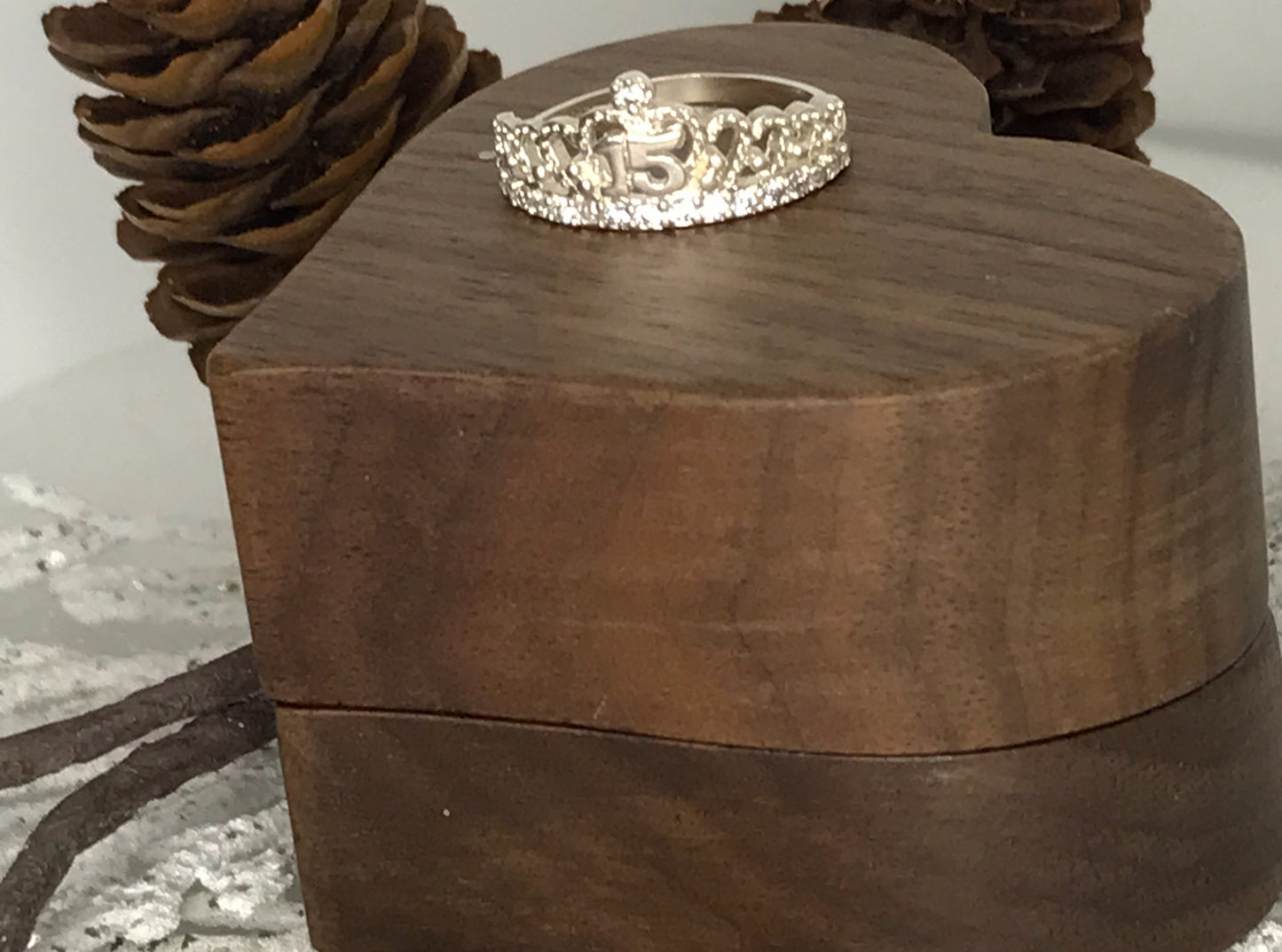 Anillo de Plata 925 con Zirconias modelos XV AÑOS