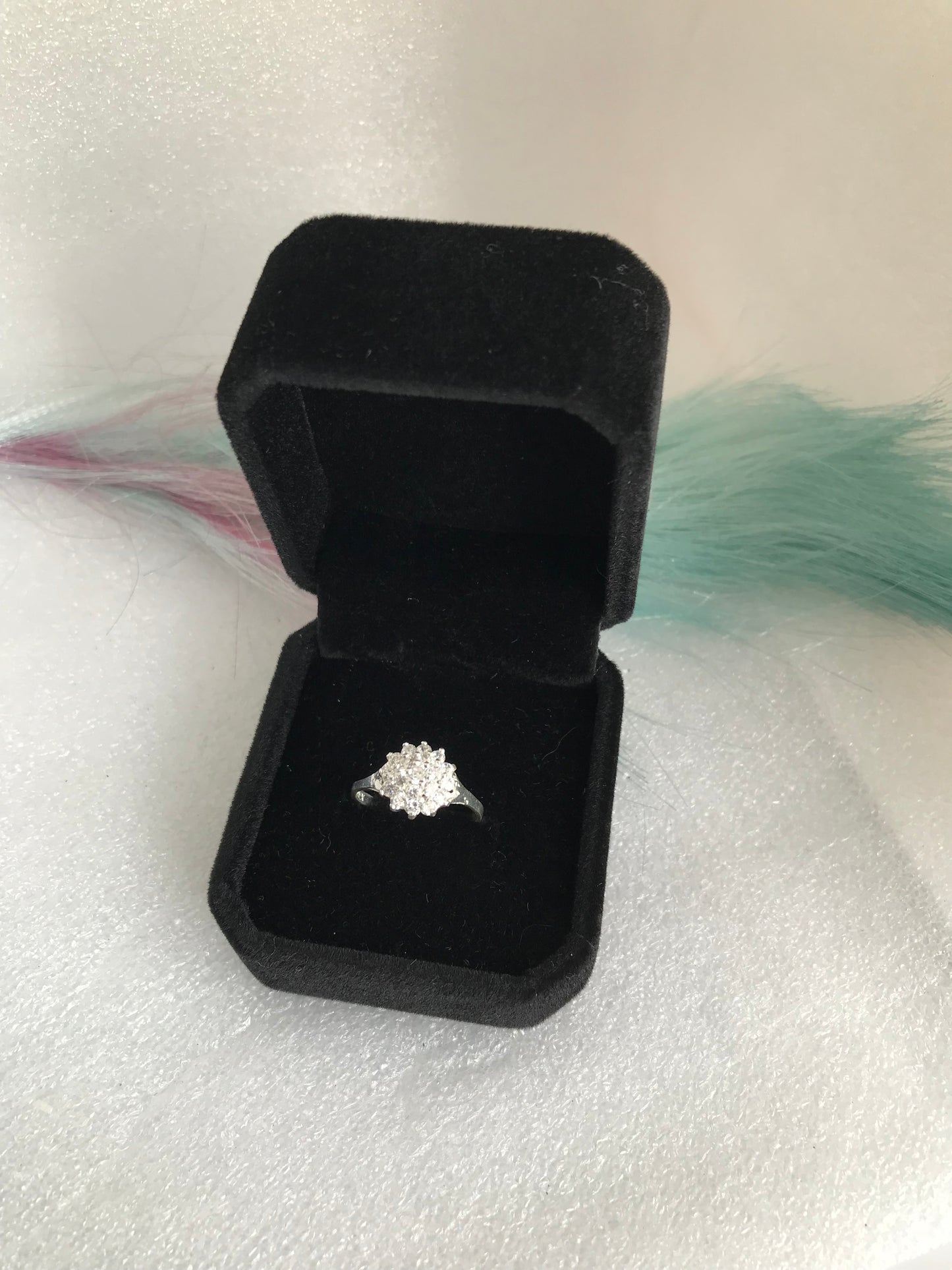 Anillo de Plata 925 con Zirconias