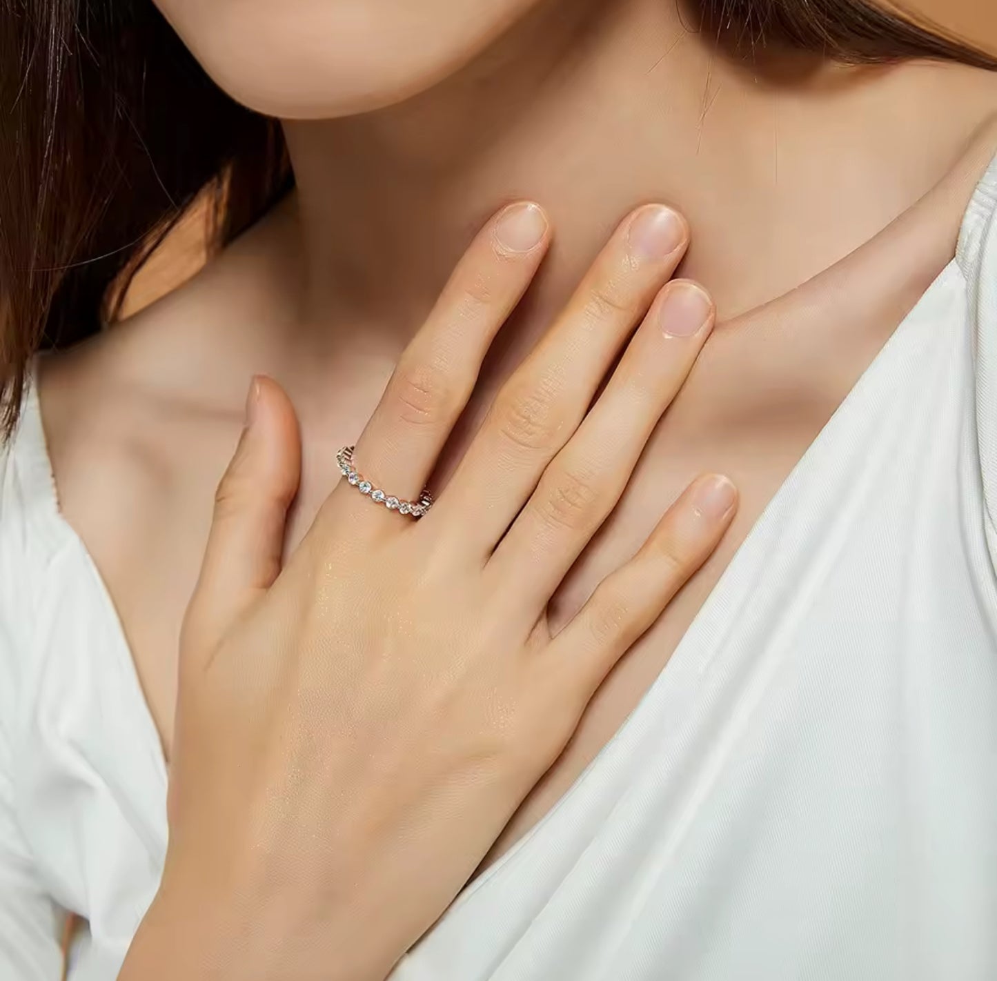 Churumbela de Plata 925 con Zirconias