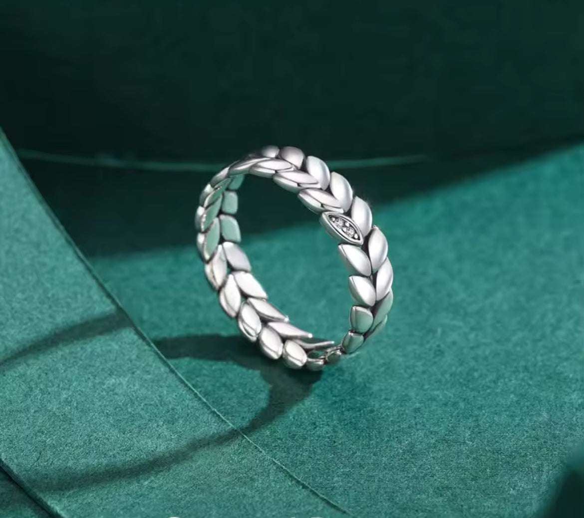 Argolla de Plata 925 con Zirconias