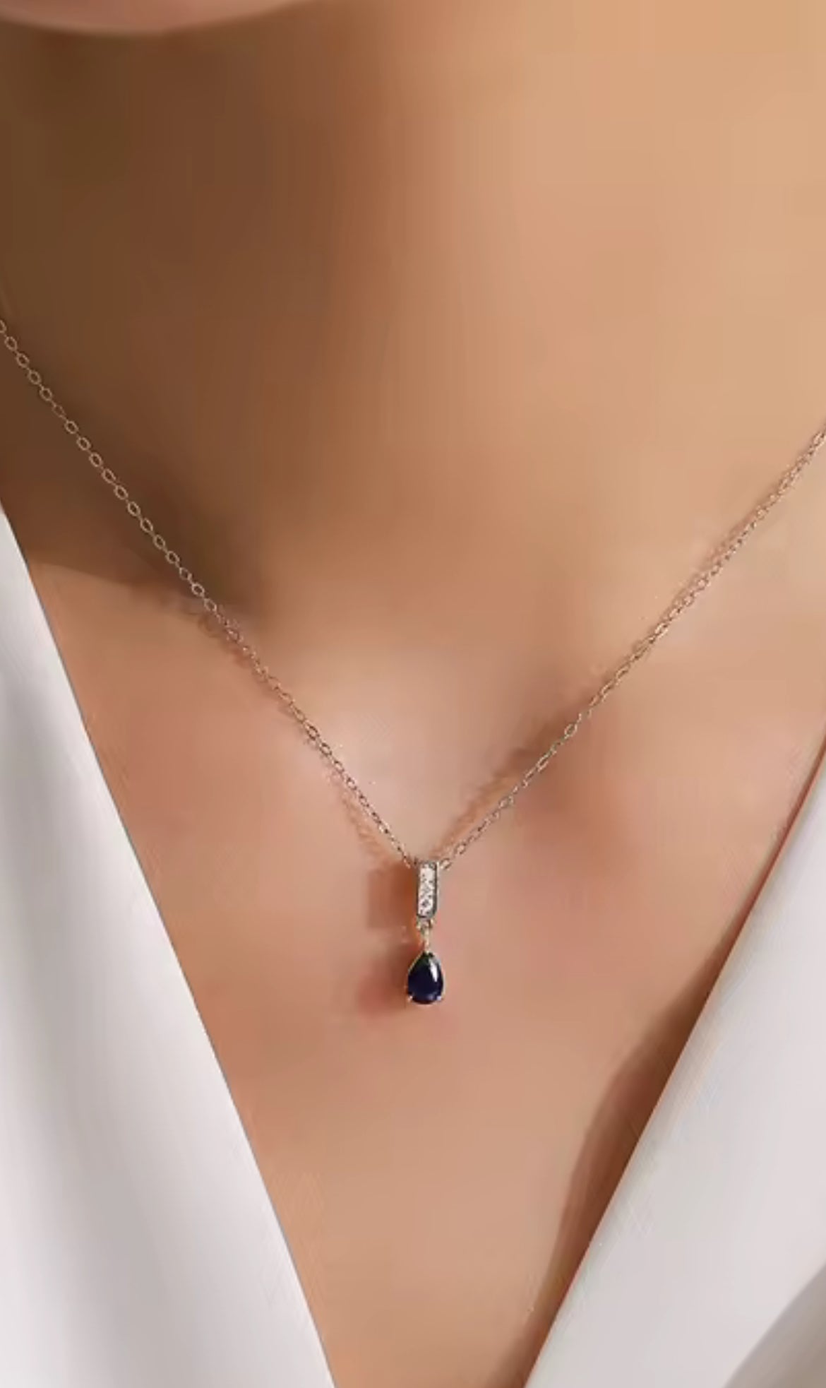 Collar de Plata 925 con Zirconias