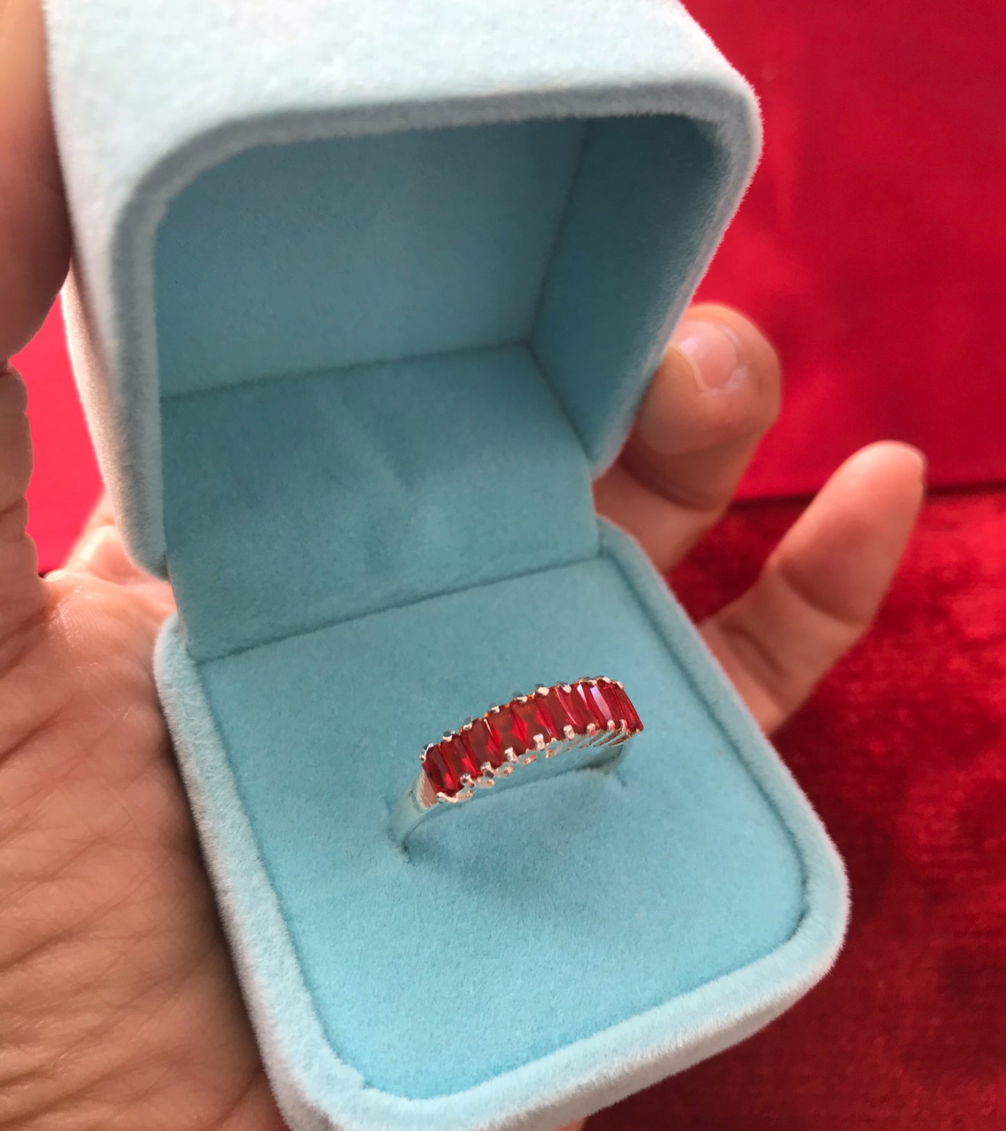 Churumbela (1/2) de Plata 925 con Zirconia