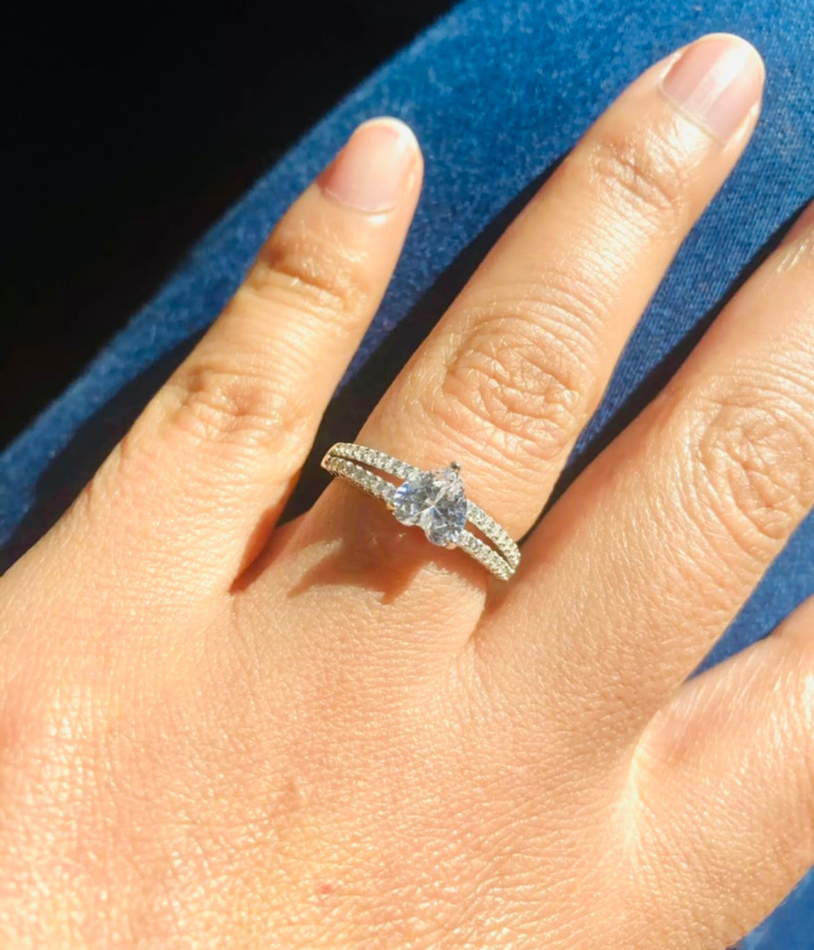Anillo de Plata 925 con Banda Doble