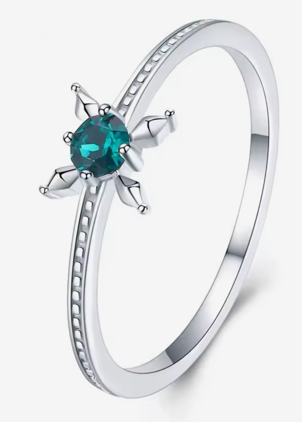 Anillo de Plata 925 con Zirconias