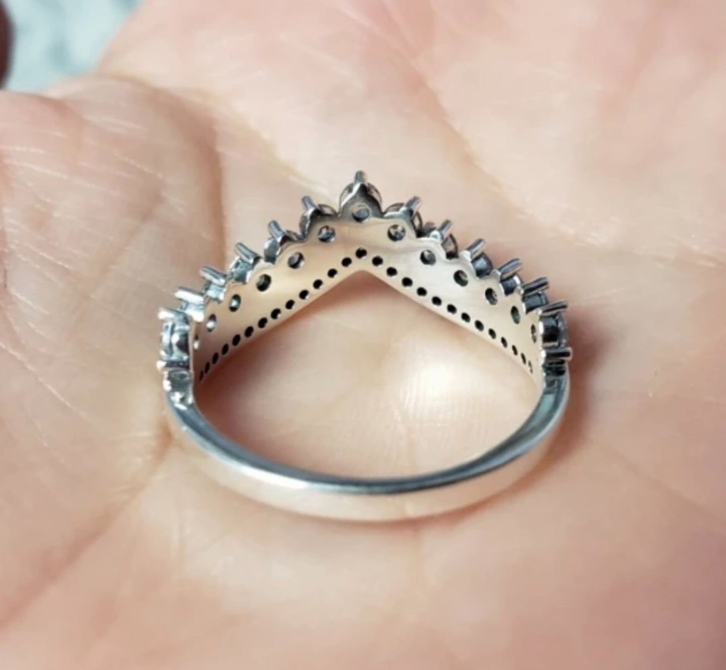 Anillo de Plata 925 con Zirconias