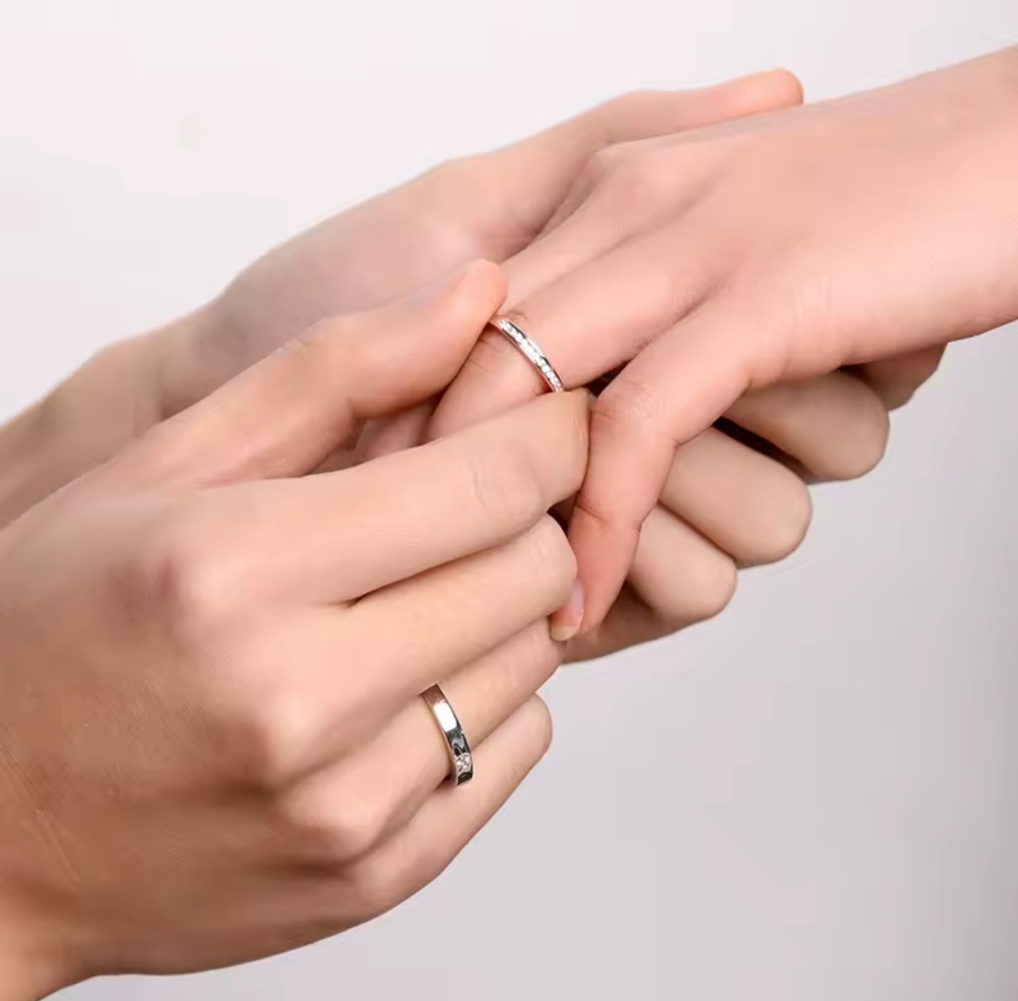 Churumbela (1/2)de Plata 925 con Zirconias