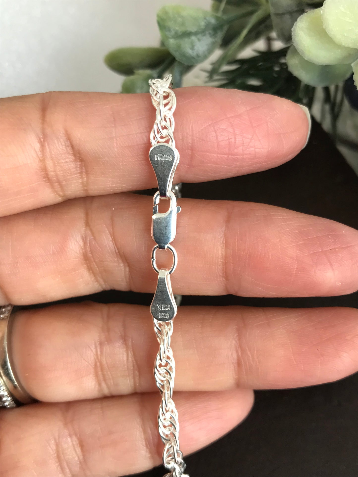 Pulsera de Plata 925 estilo Torsal