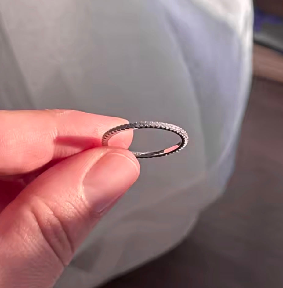 Churumbela de Plata 925 con Zirconias
