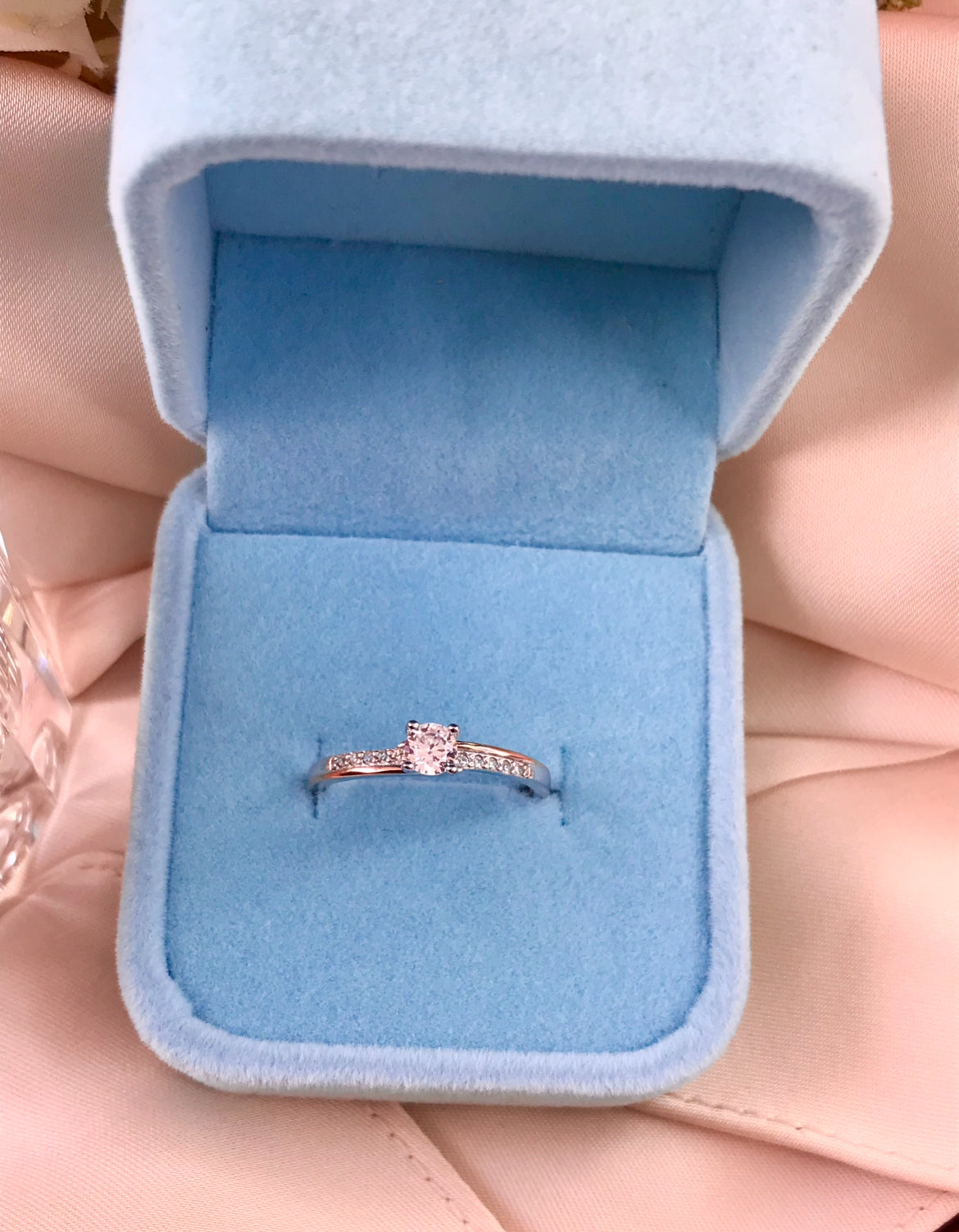 Anillo de Plata 925 con Oro Rosa