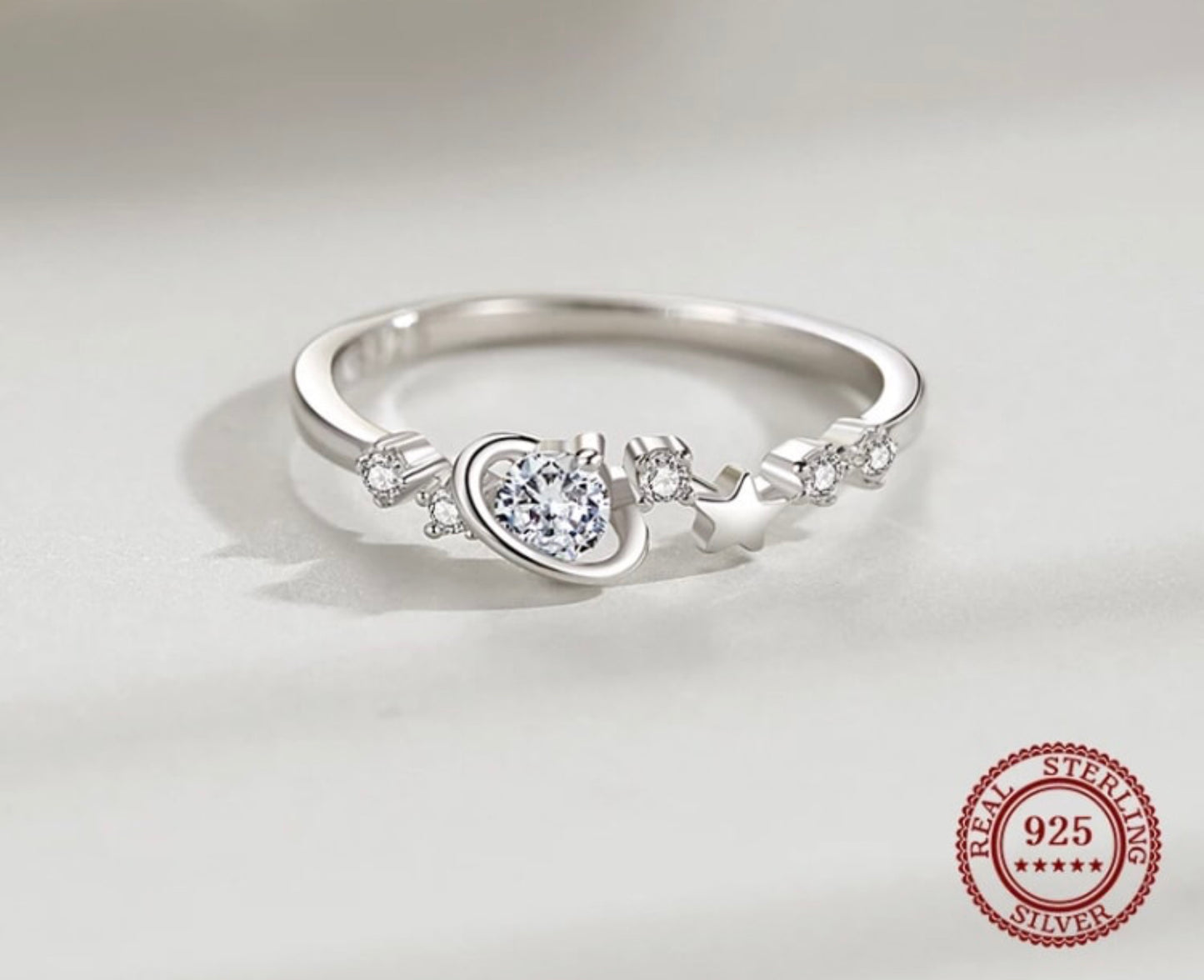 Anillo de Plata 925, modelo Universo