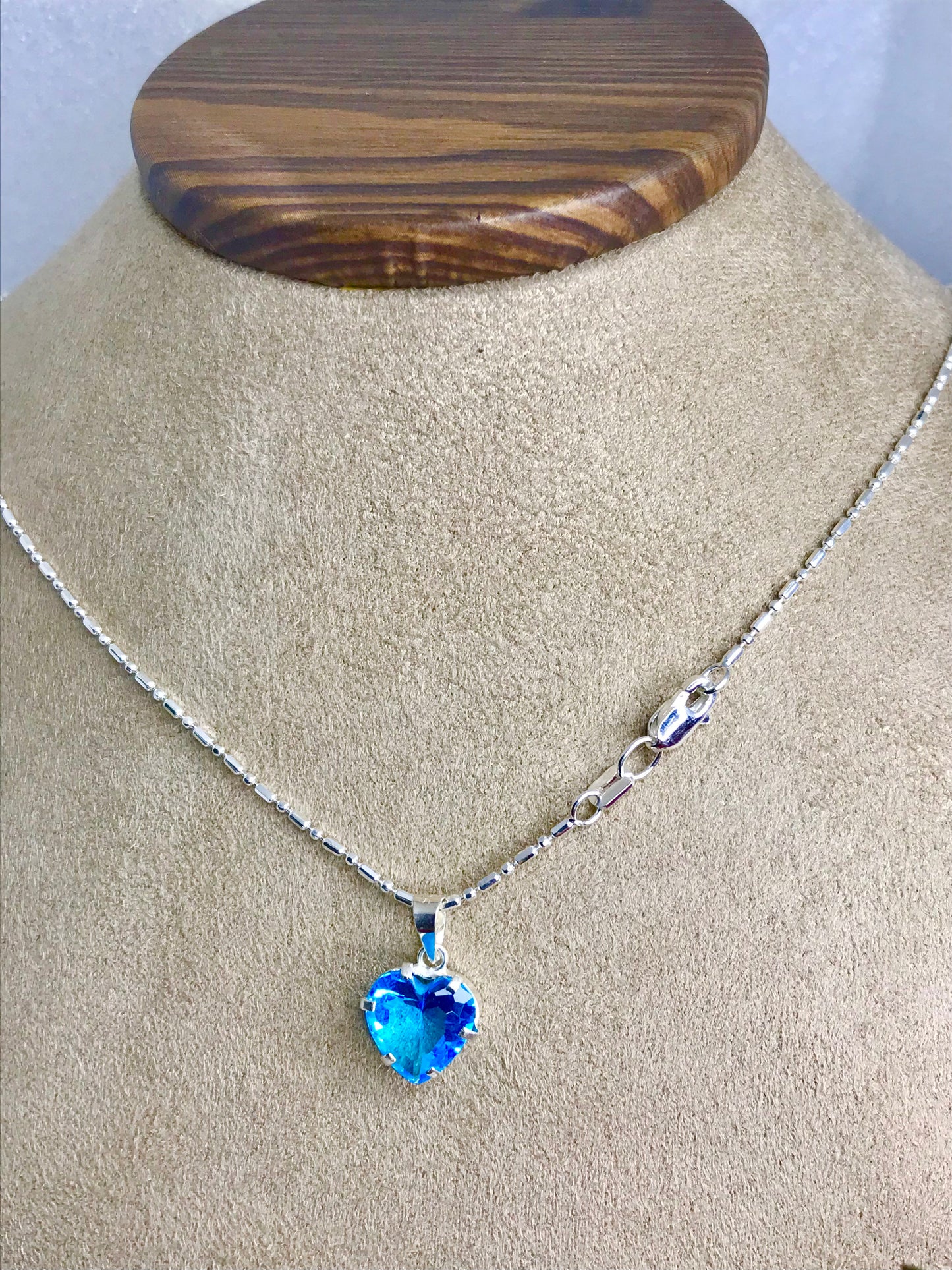 Cadena con Dije de Plata 925 modelo Corazón