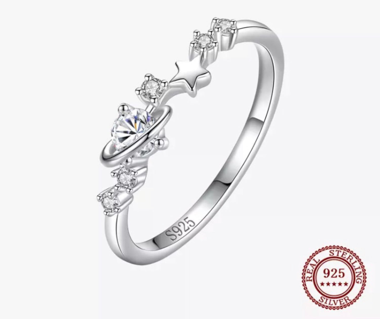Anillo de Plata 925, modelo Universo