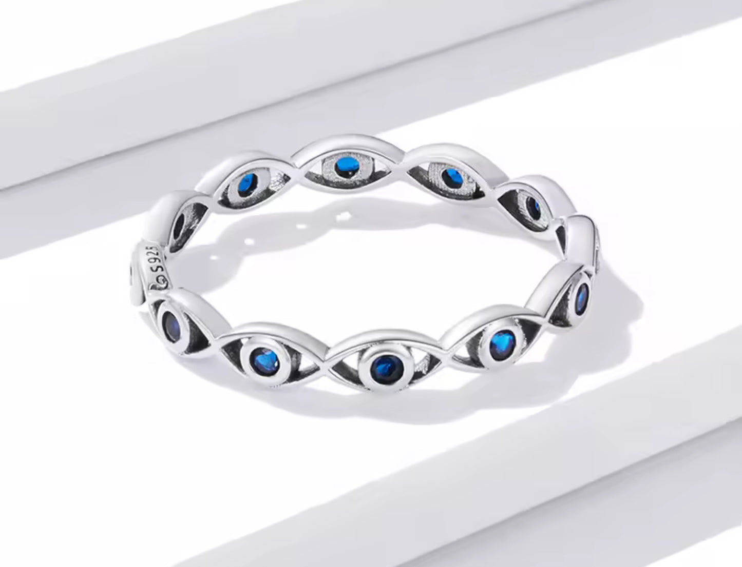Churumbela de Plata 925, con Ojo Turco