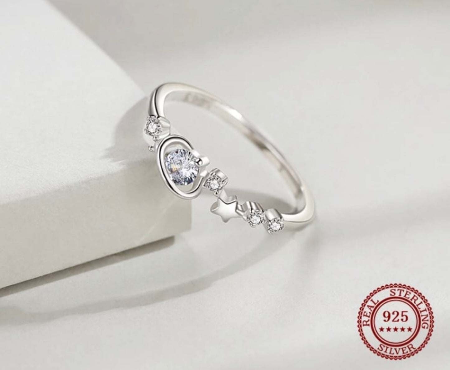 Anillo de Plata 925, modelo Universo