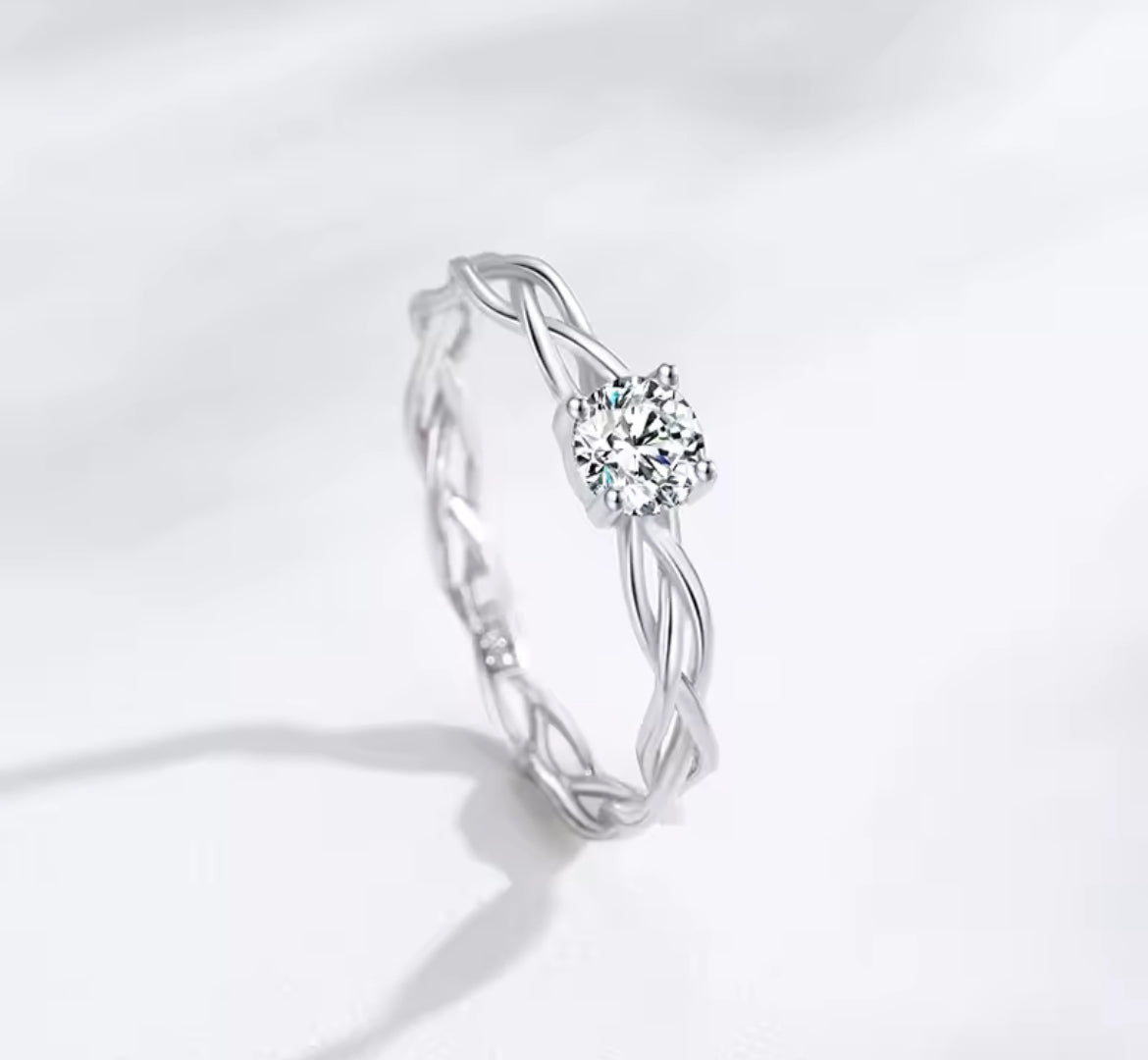 Anillo de Plata 925, modelo Infinito