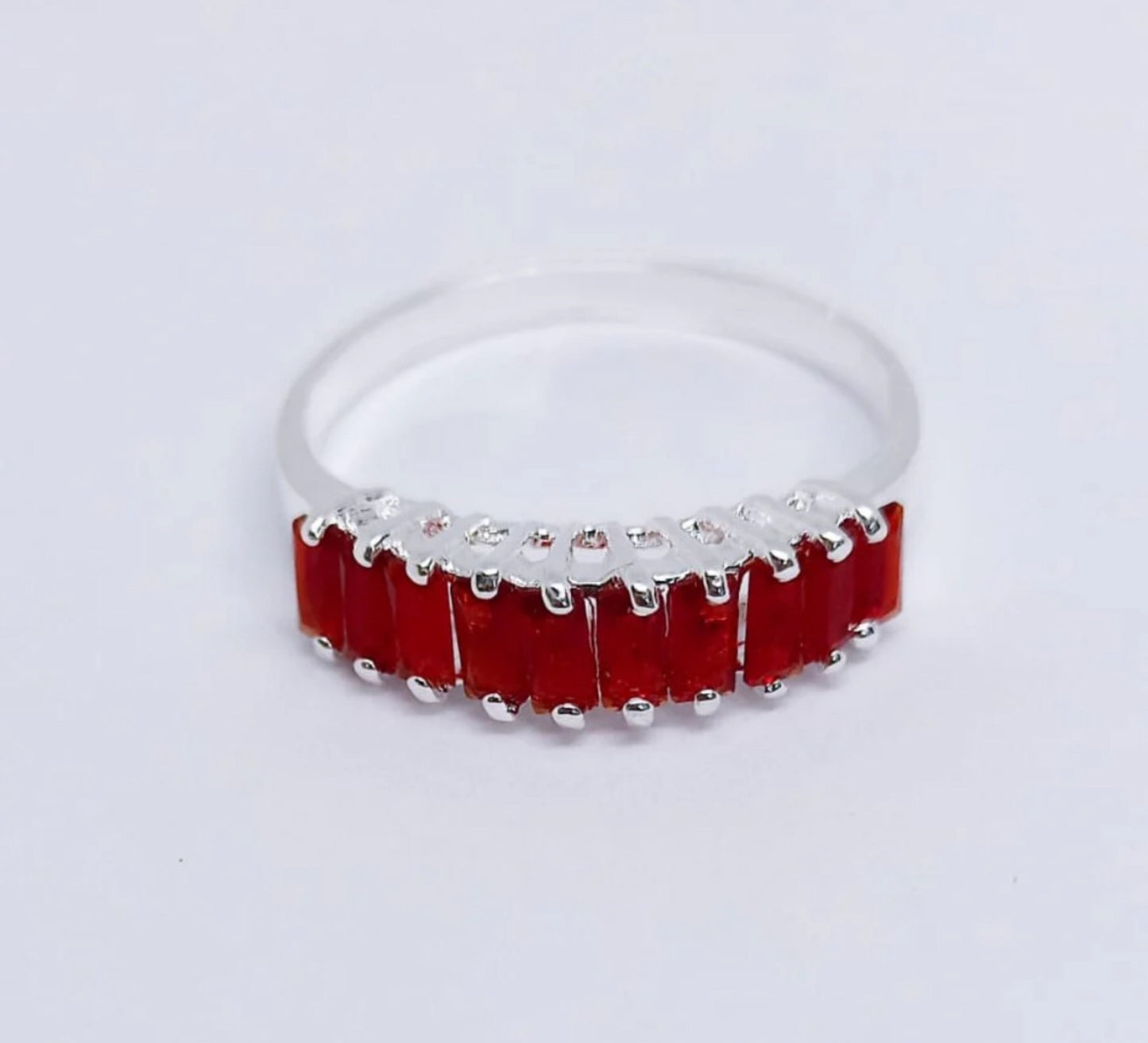 Churumbela (1/2) de Plata 925 con Zirconia