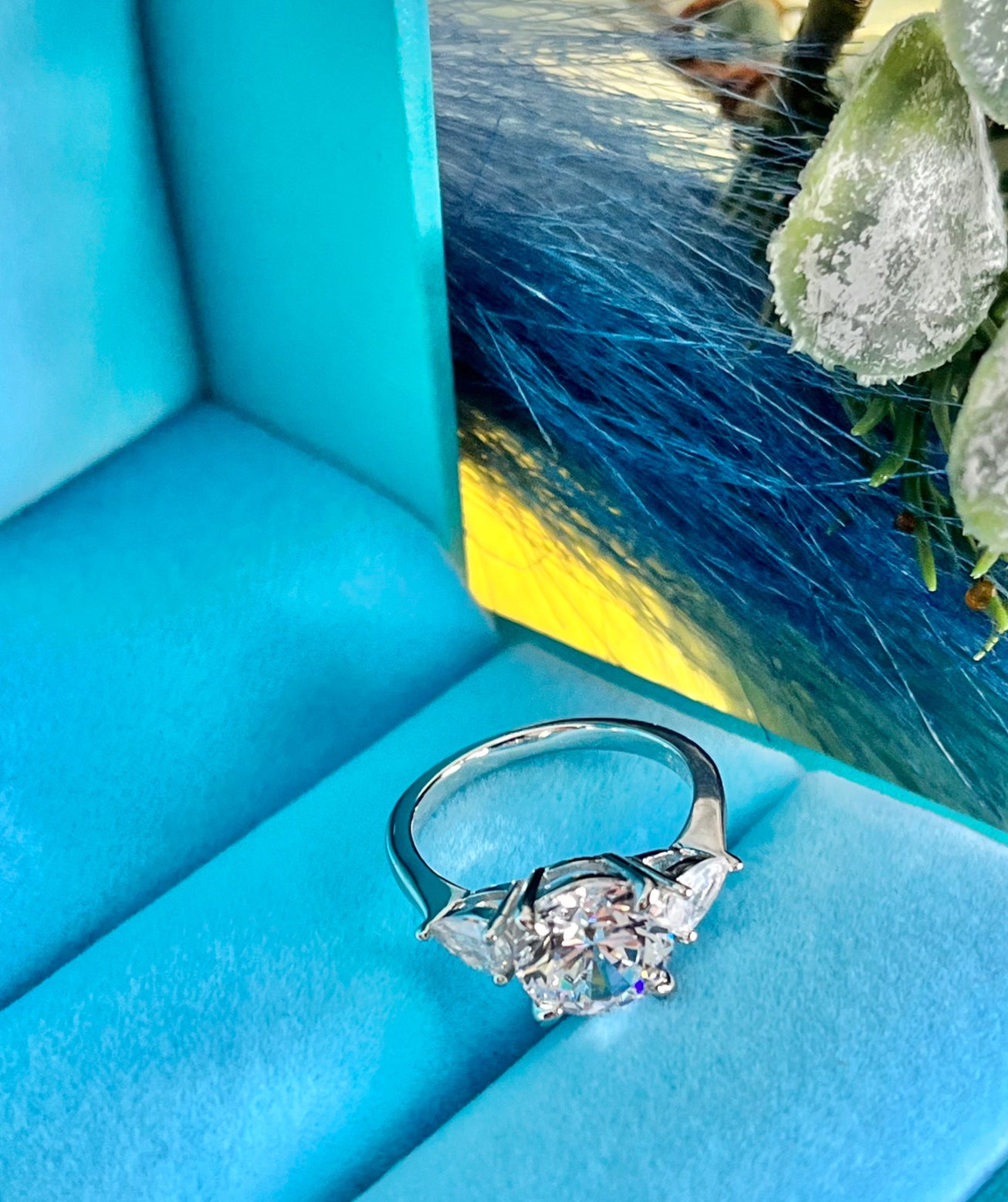 Anillo de Plata 925 con Zirconias