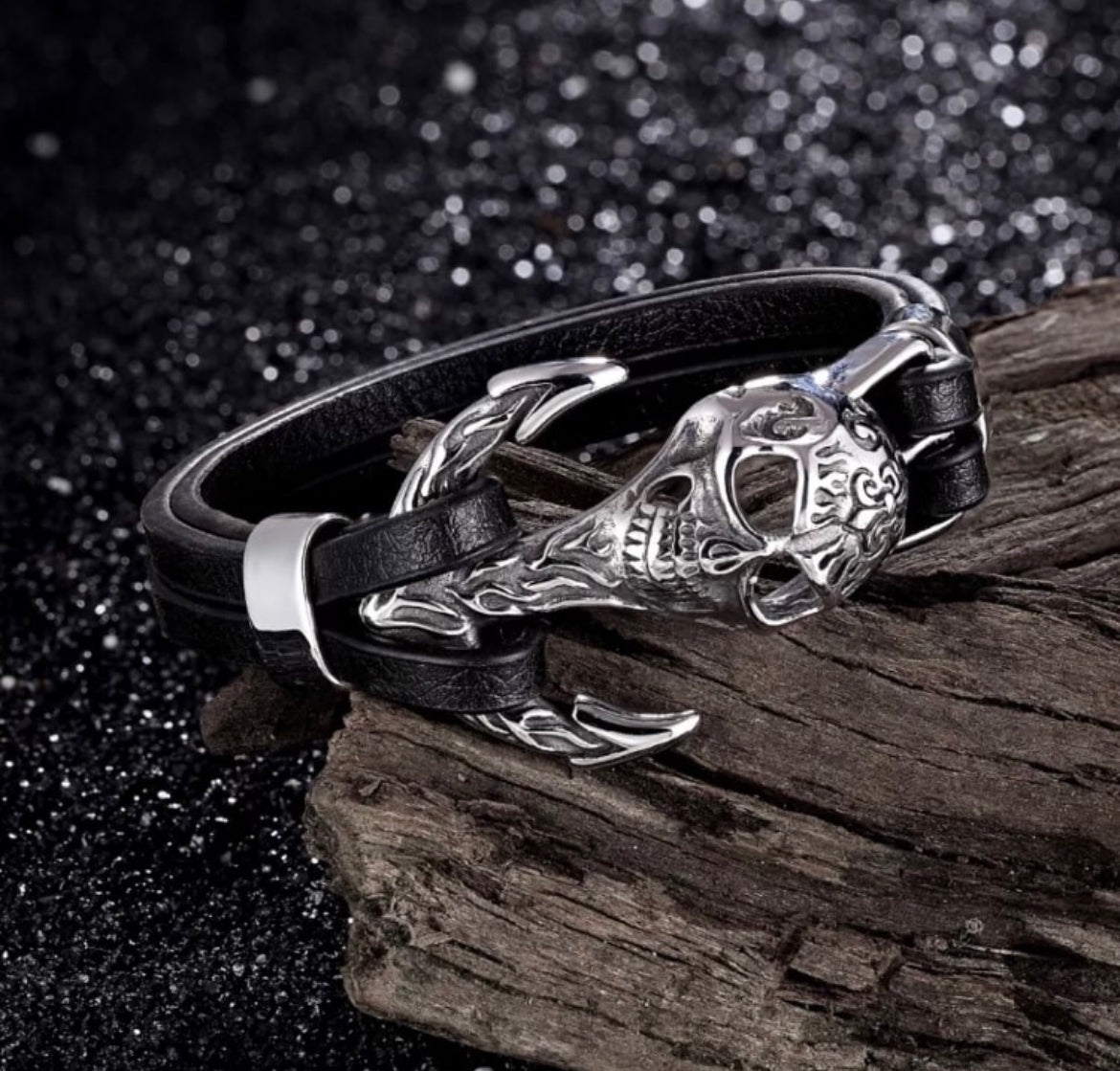 Pulsera Masculina con Broche de Acero Inoxidable