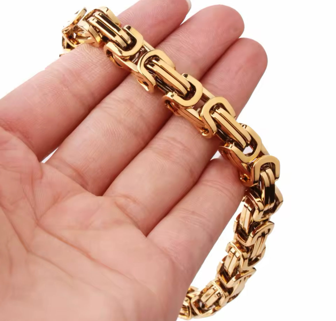 Pulsera Masculina de Acero Inoxidable