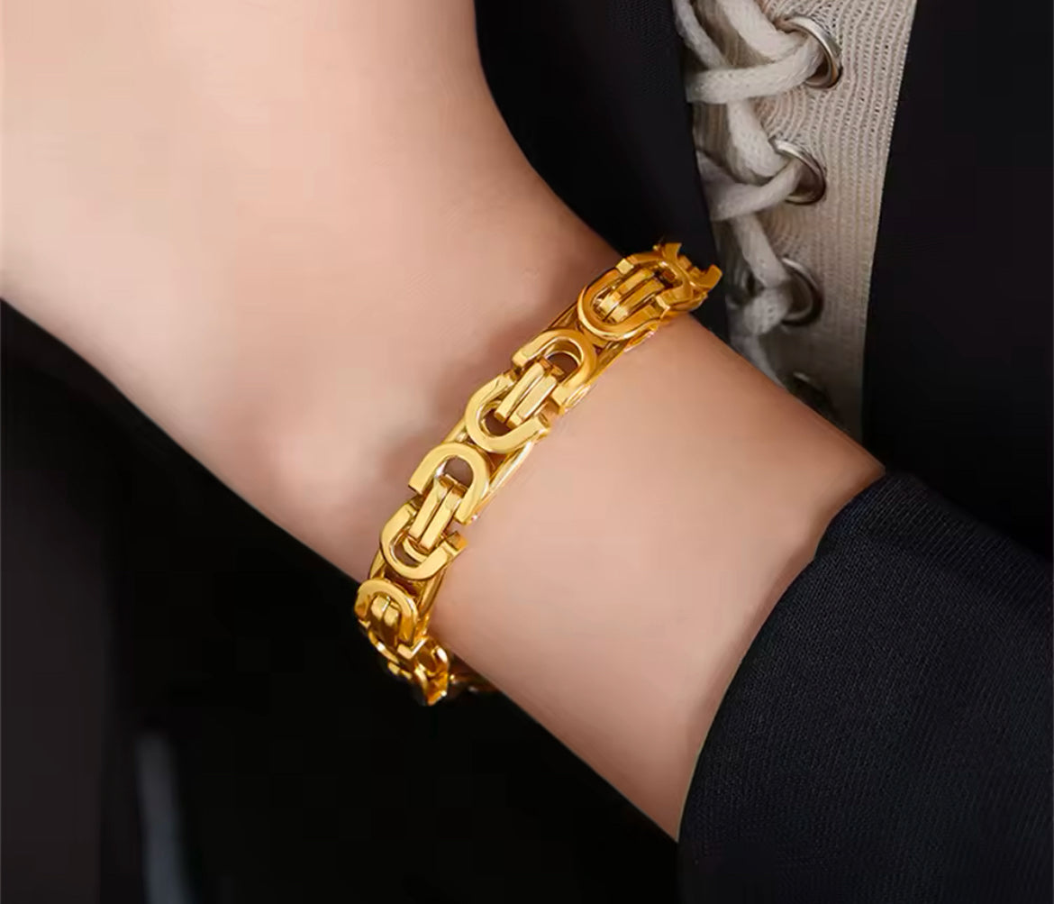 Pulsera Masculina de Acero Inoxidable
