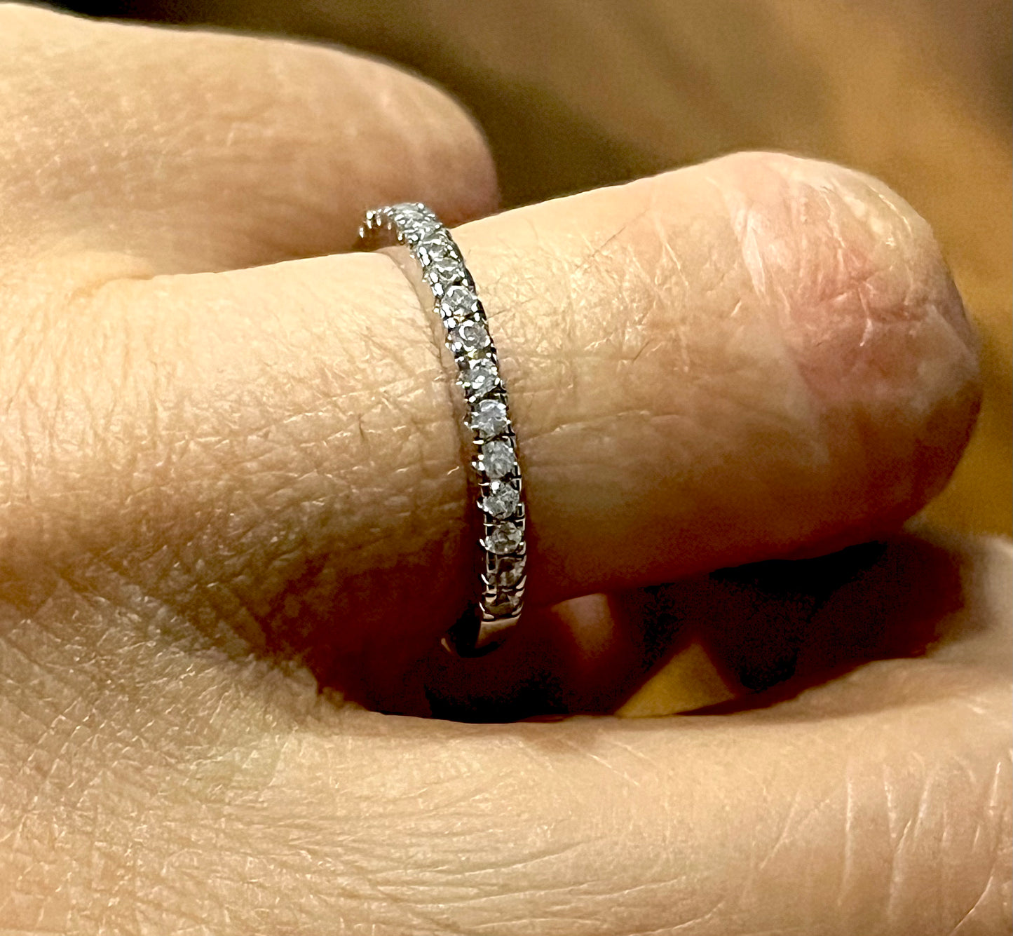 Churumbela (1/2) Plata 925 con Zirconias